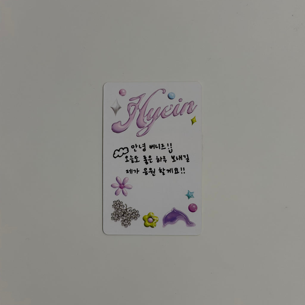 Photocard NewJeans Hyein