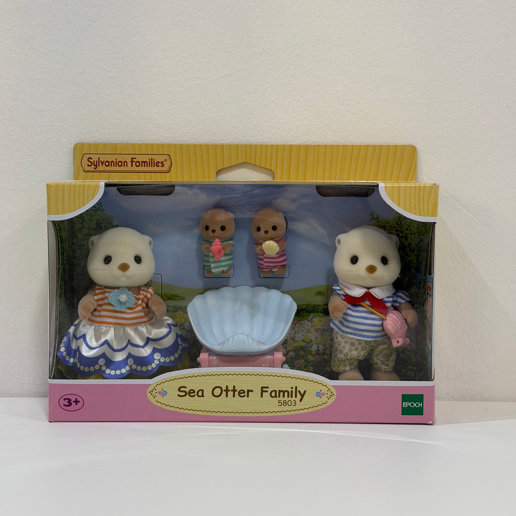 Sylvanian Families Familia Nutrias marinas