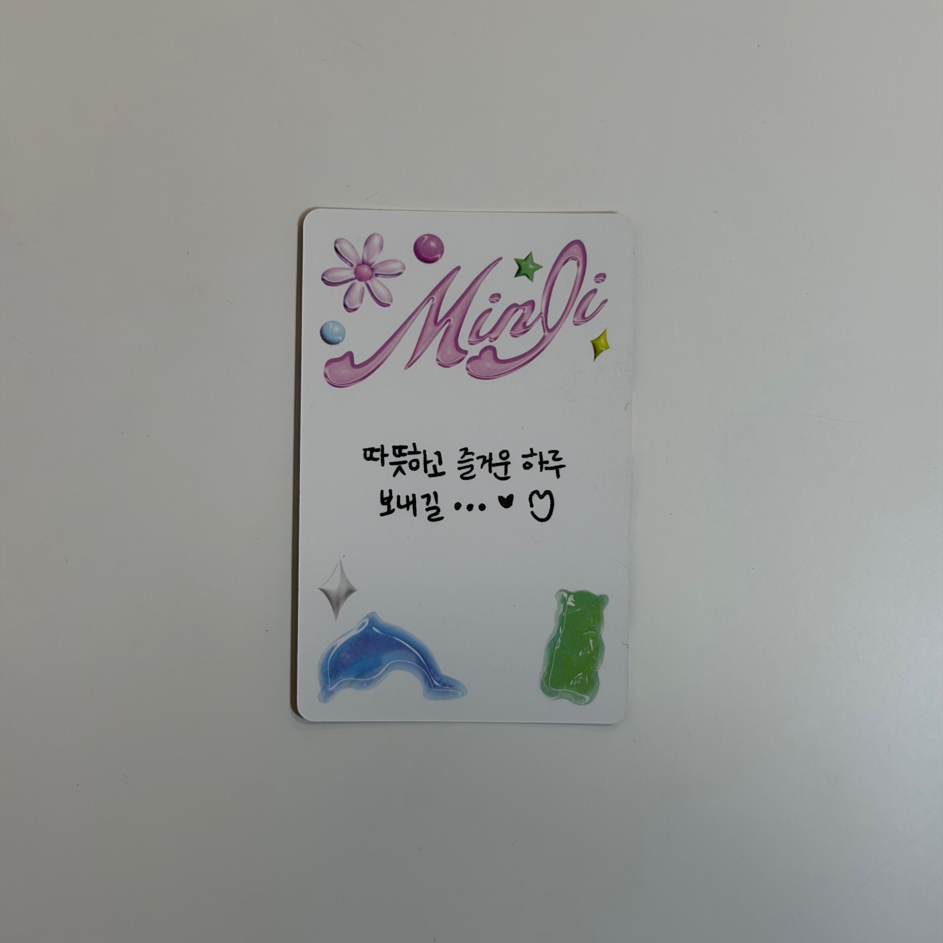 Photocard NewJeans Minji