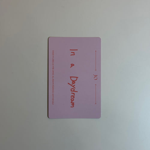 Photocard &team JO