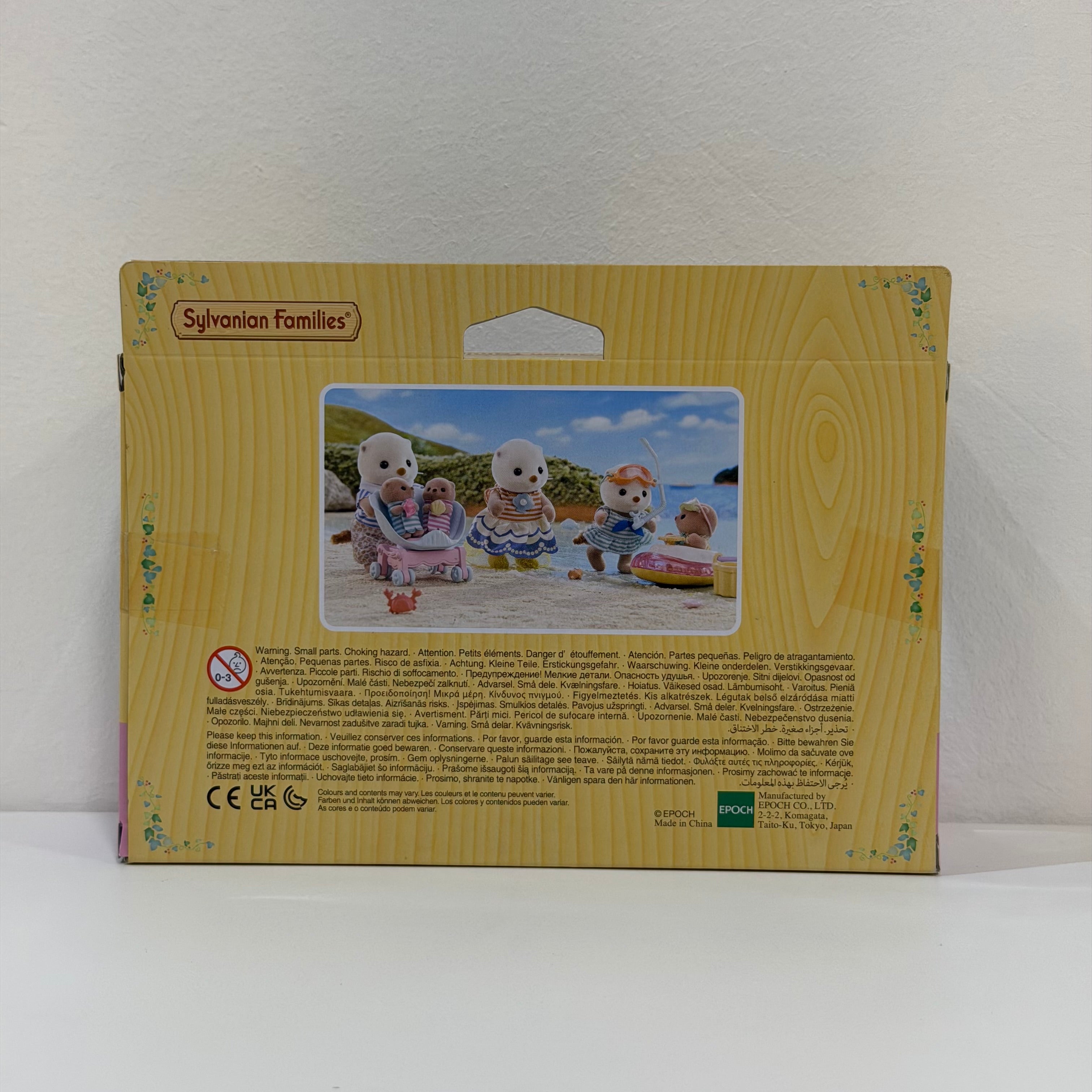 Sylvanian Families Familia Nutrias marinas