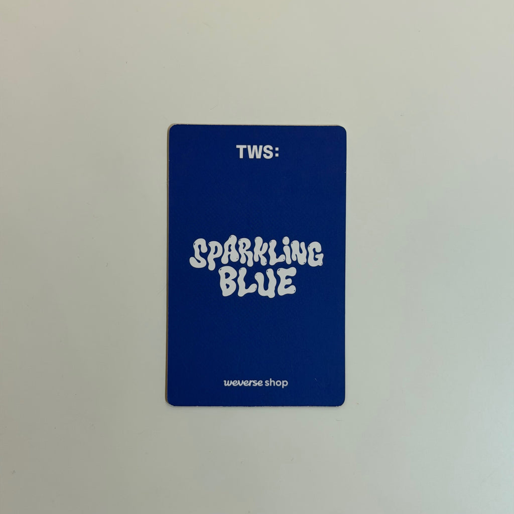 Photocard TWS Shinyu