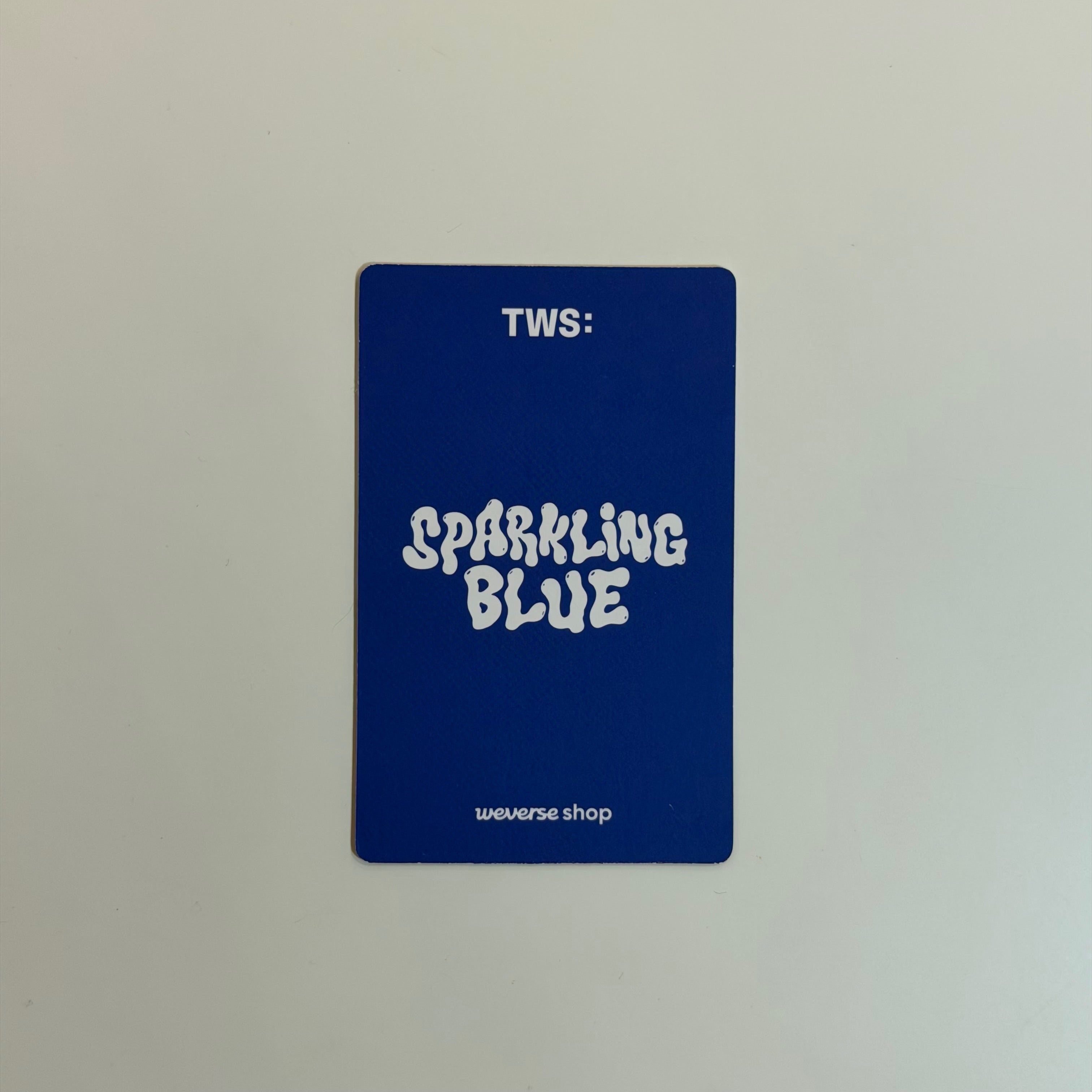 Photocard TWS Shinyu