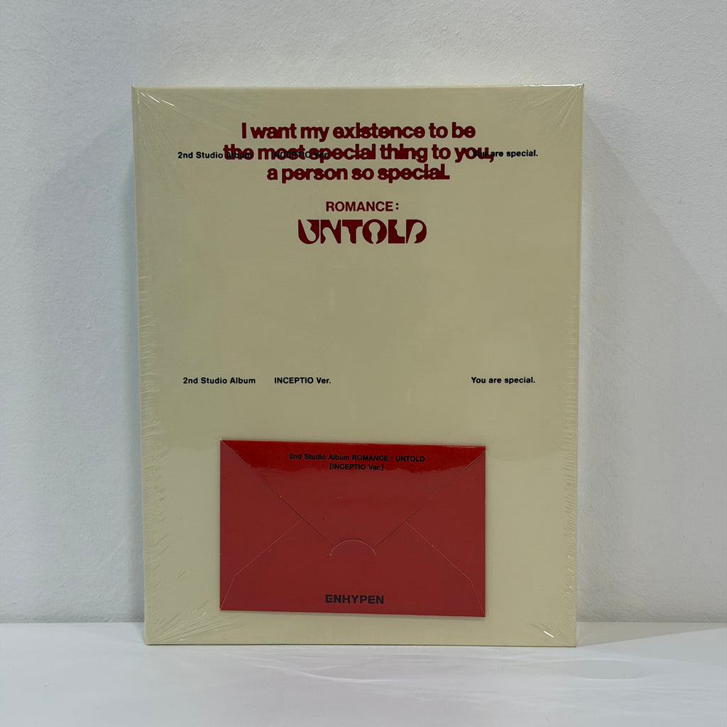 Álbum Enhypen Romance: untold ver. INCEPTIO