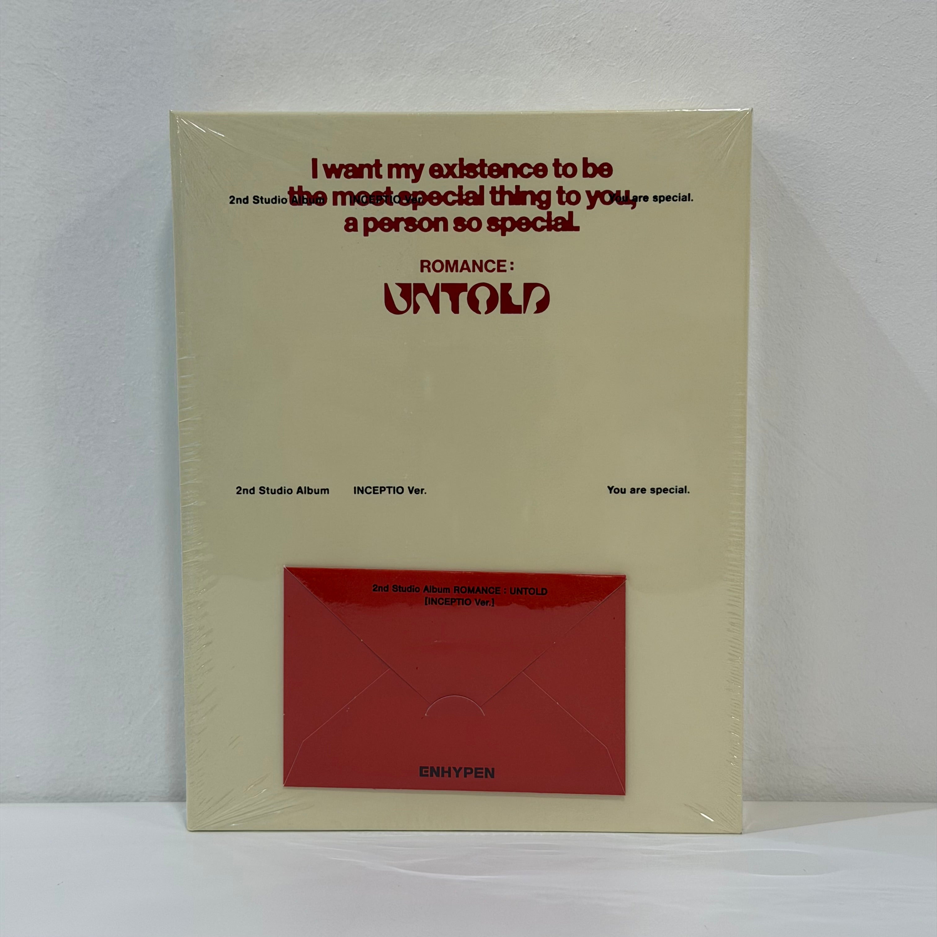 Álbum Enhypen Romance: untold ver. INCEPTIO
