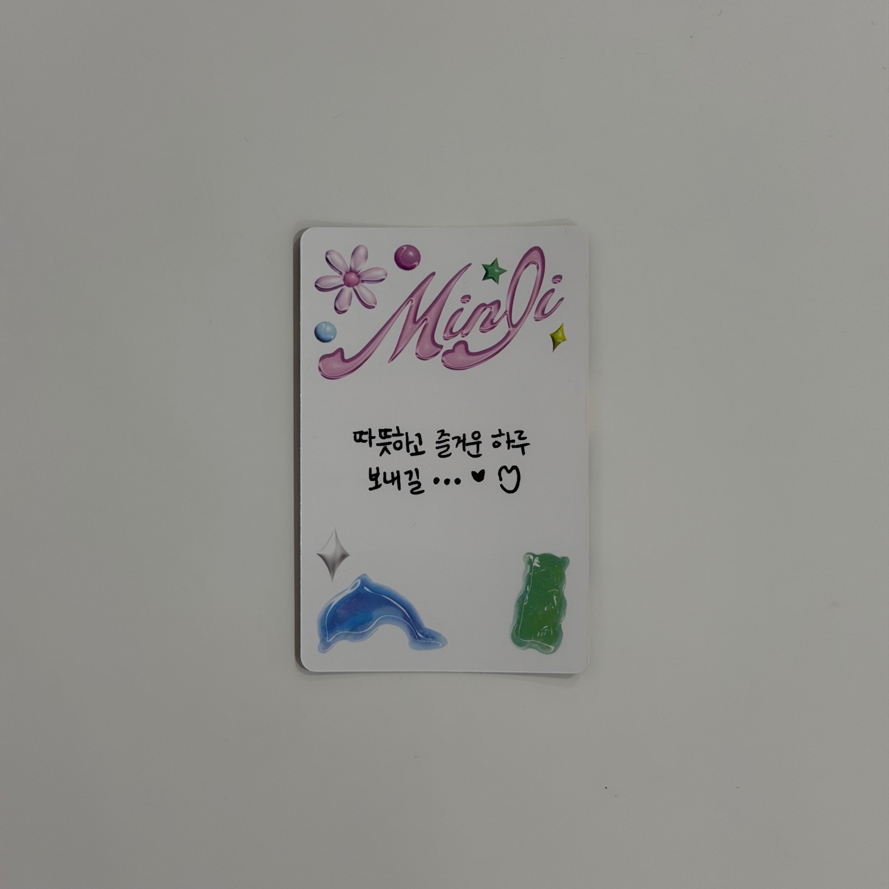 Photocard NewJeans Minji