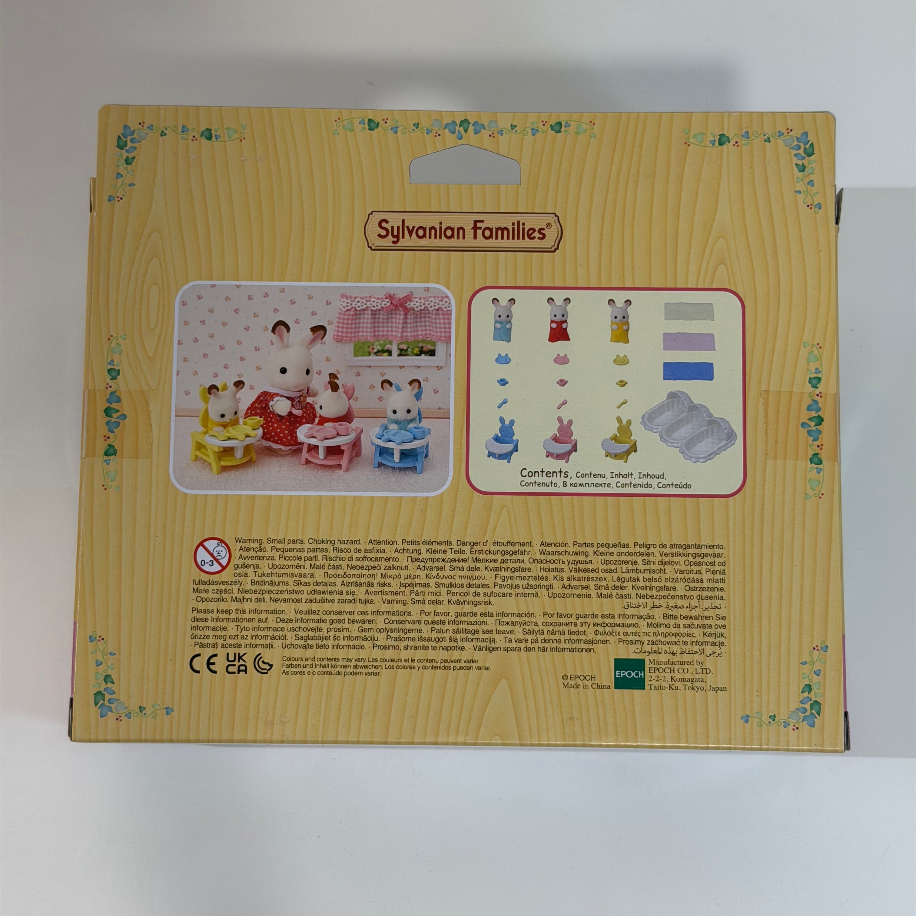 Sylvanian Families Set Habitación de los trillizos