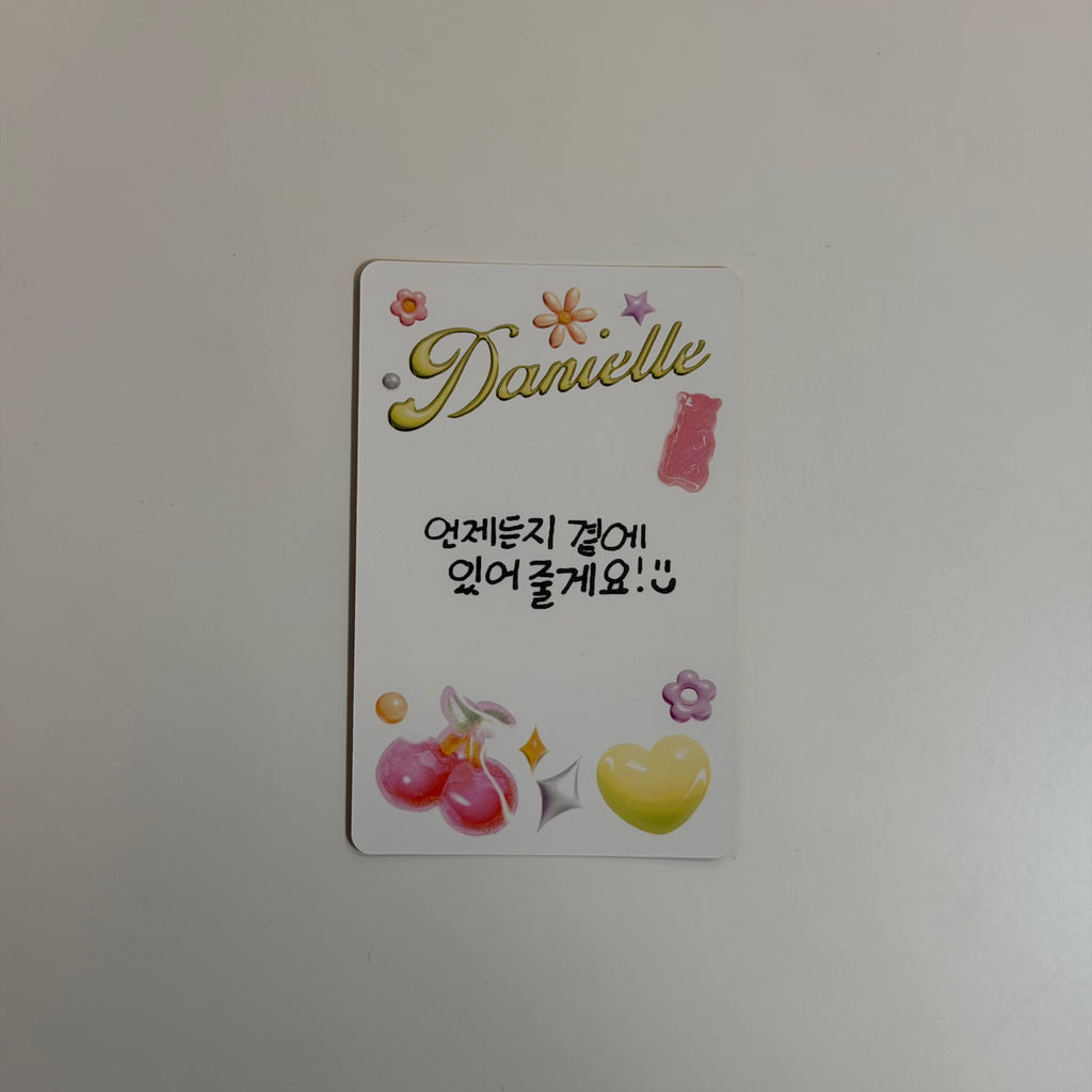 Photocard NewJeans Danielle