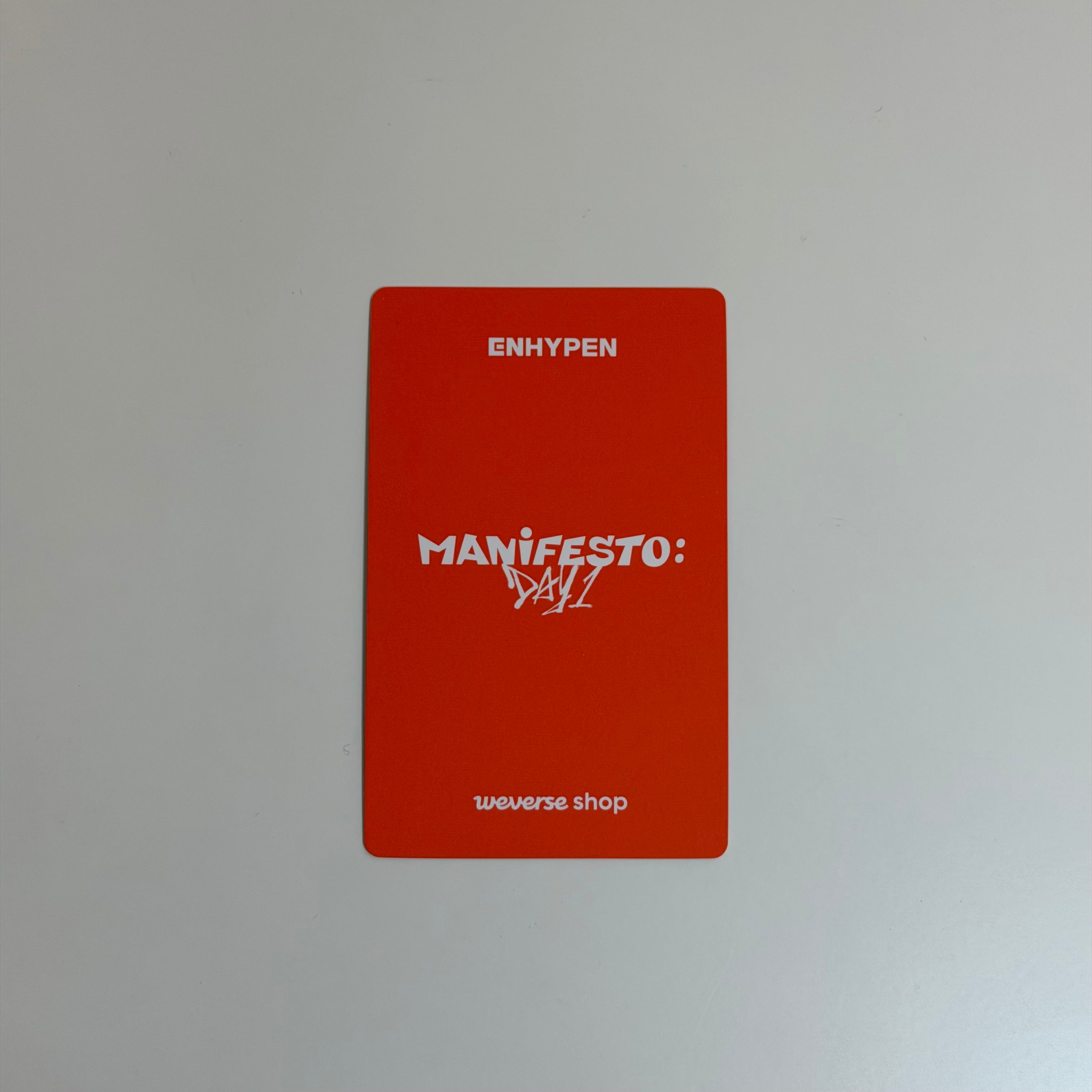 Photocard Enhypen Jungwon