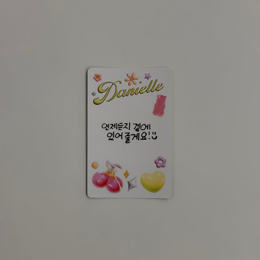 Photocard NewJeans Danielle