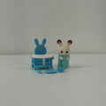 Sylvanian Families individual conejo chocolate con accesorios