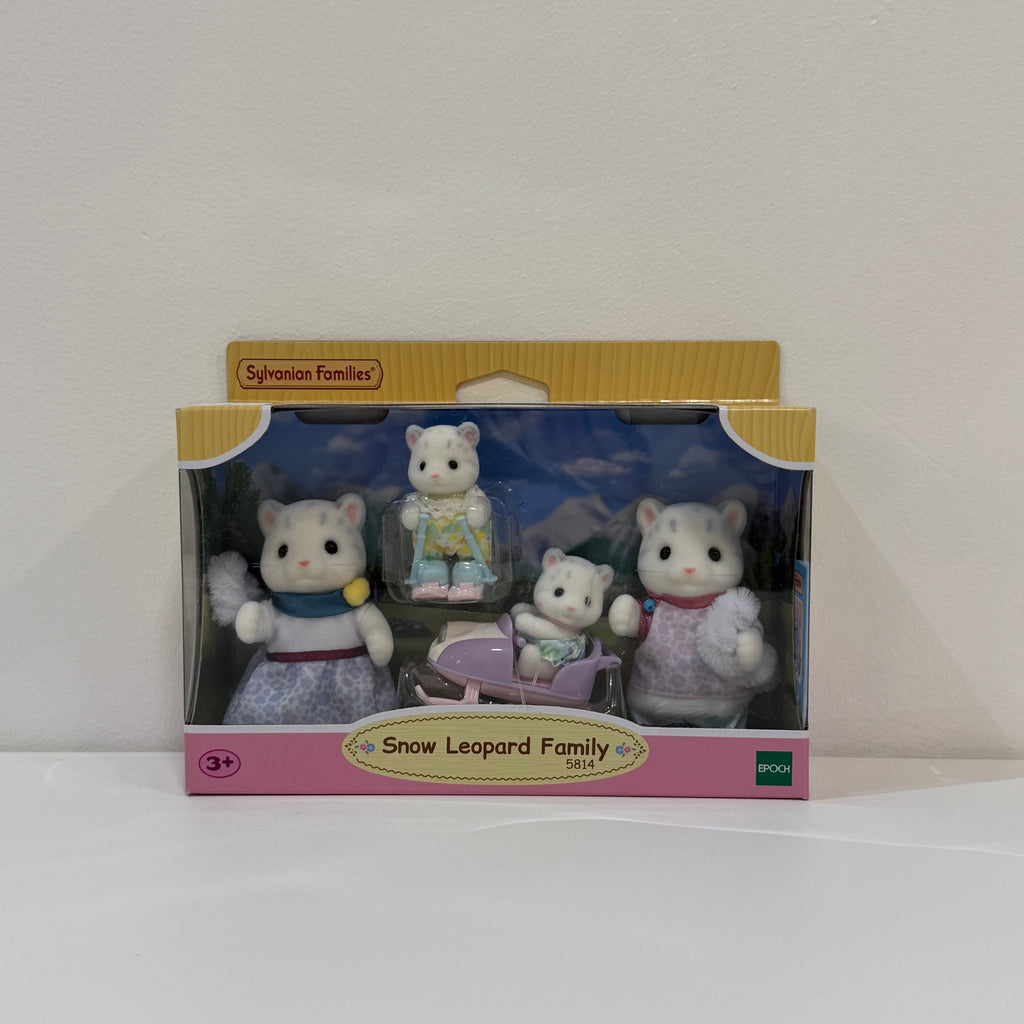 Sylvanian Families Familia Leopardo de las nieves