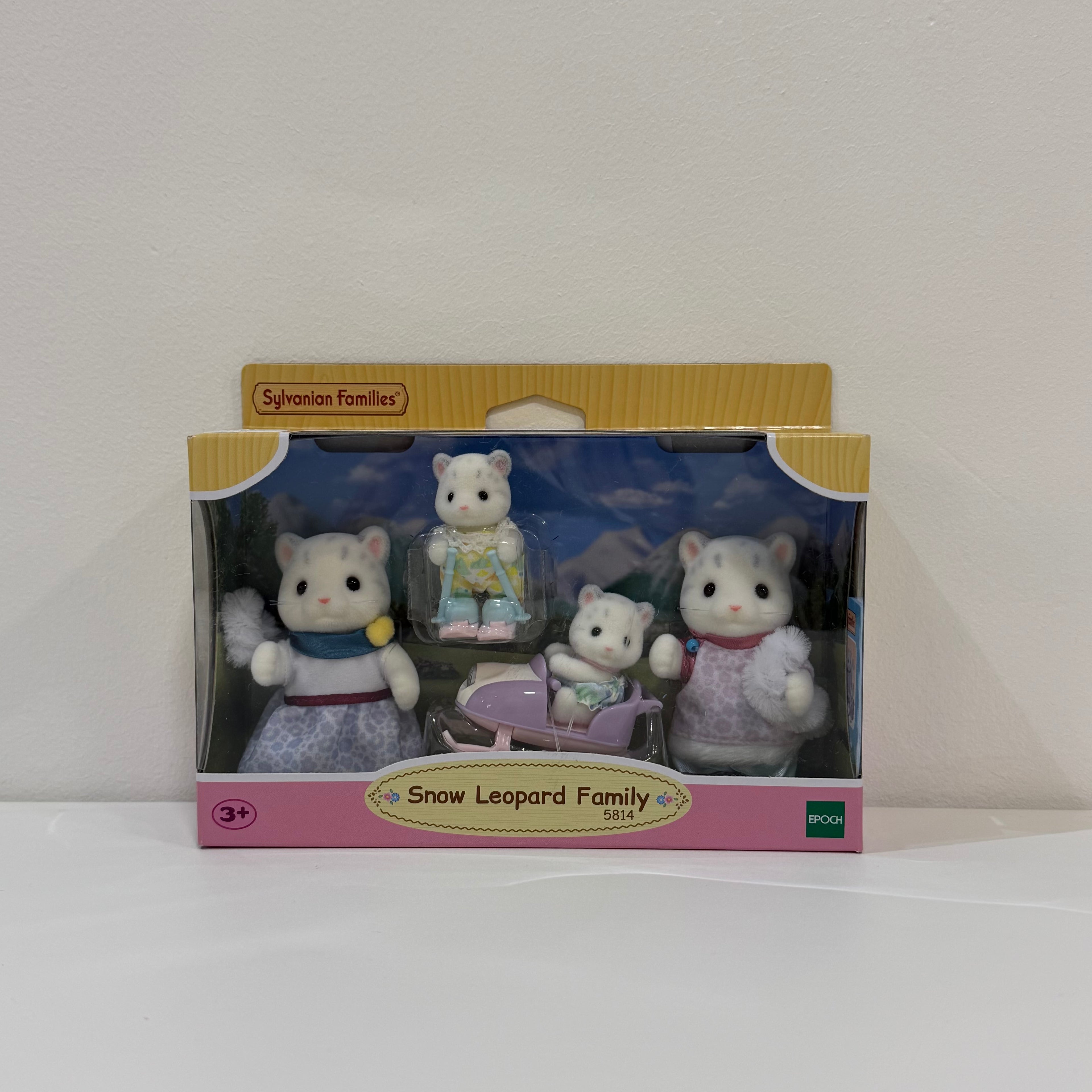 Sylvanian Families Familia Leopardo de las nieves