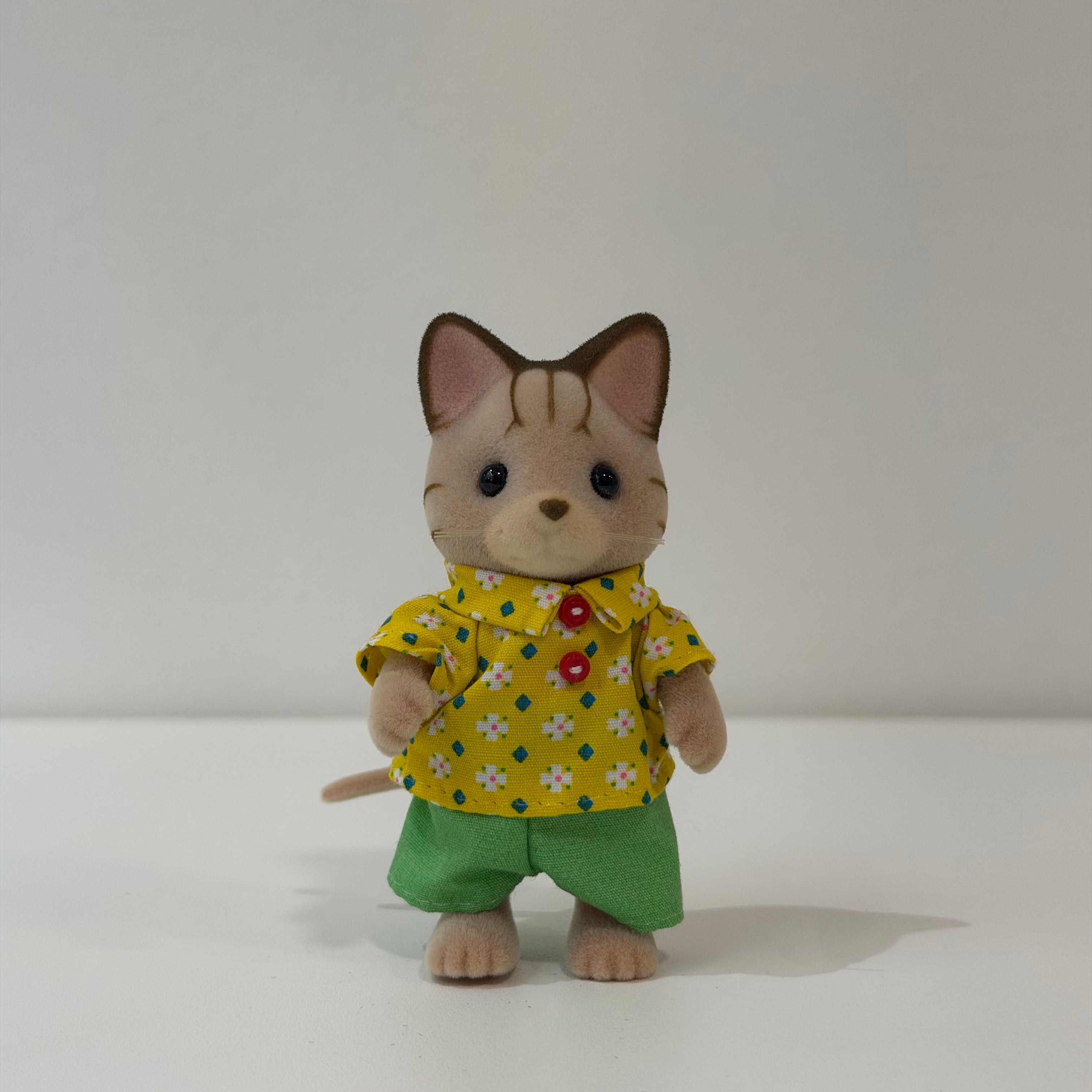 Sylvanian Families individual Papá gato rayas