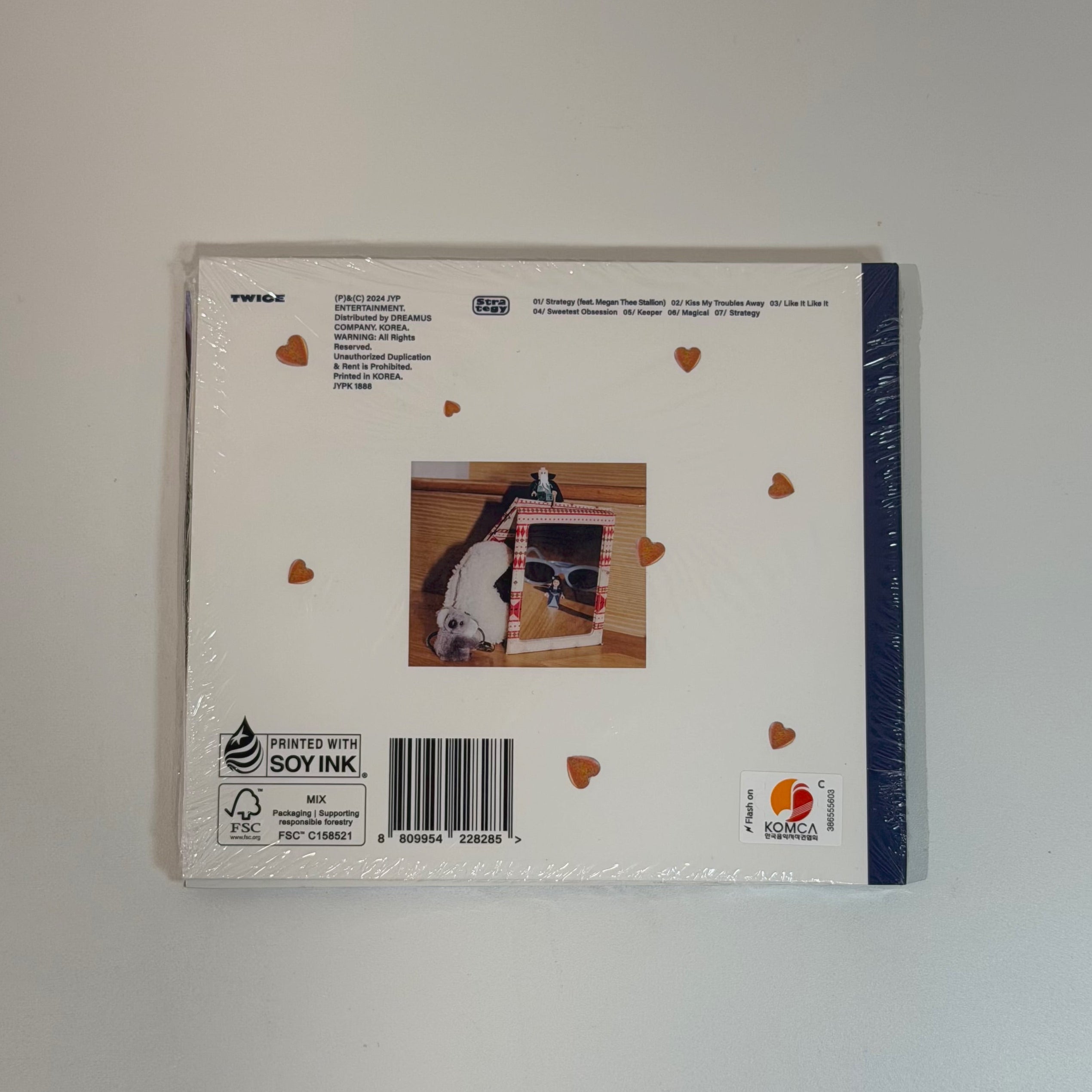Álbum twice Strategy digipack versión MINA