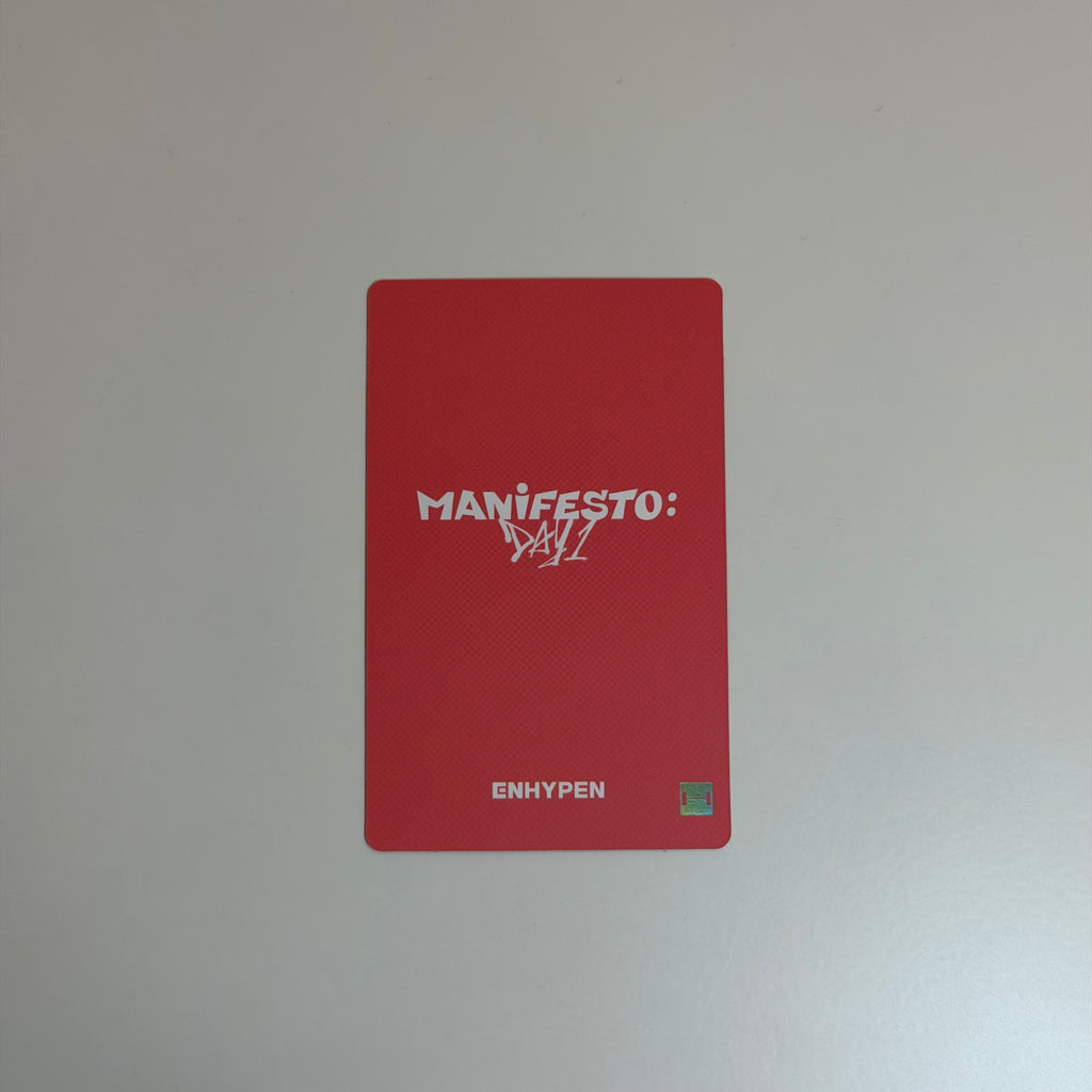 Photocard Enhypen Sunoo