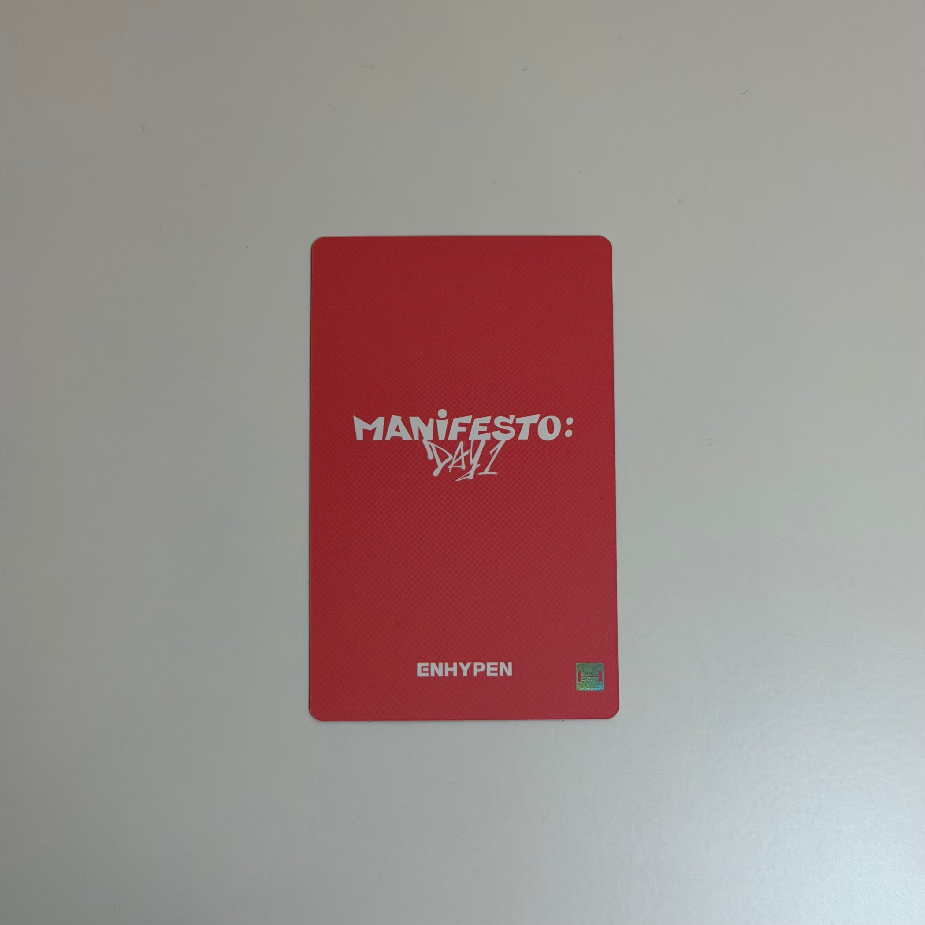 Photocard Enhypen Sunoo