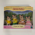 Sylvanian Families Familia Gatos Rayas