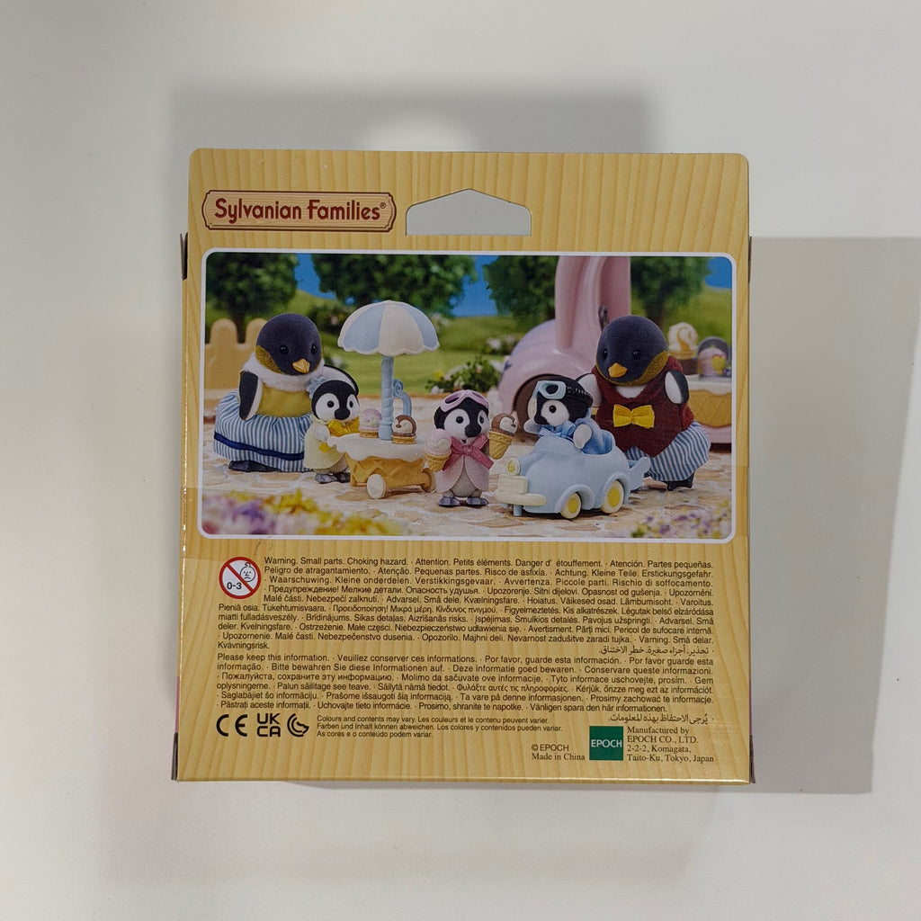 Sylvanian Families Set hermanos pingüinos