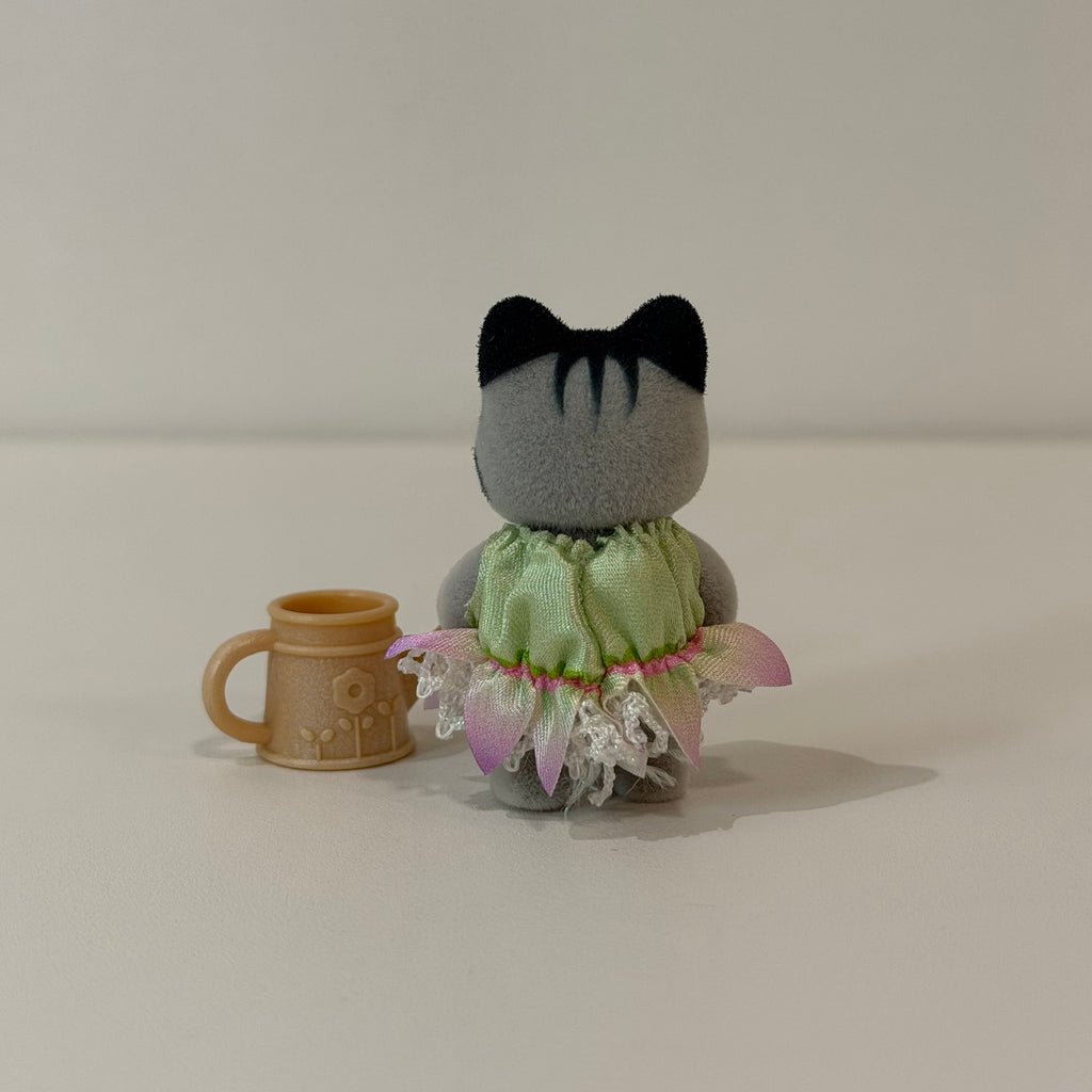Sylvanian Families Kinder Gato gris Sorpresa blooming baby friends