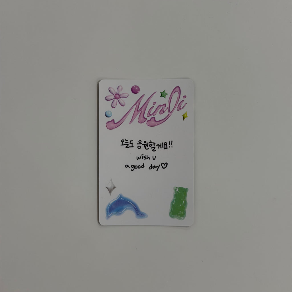 Photocard NewJeans Minji