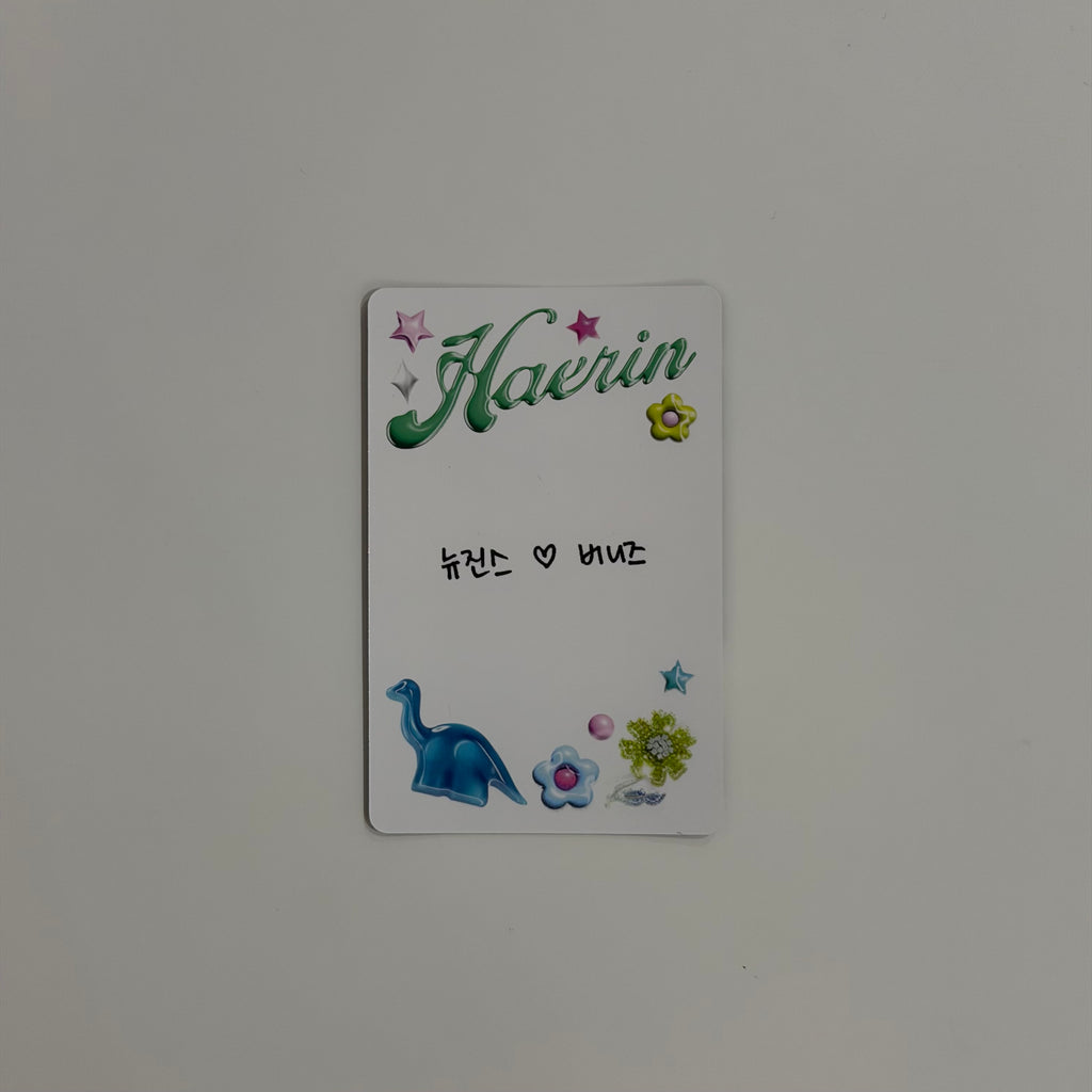Photocard NewJeans Haerin