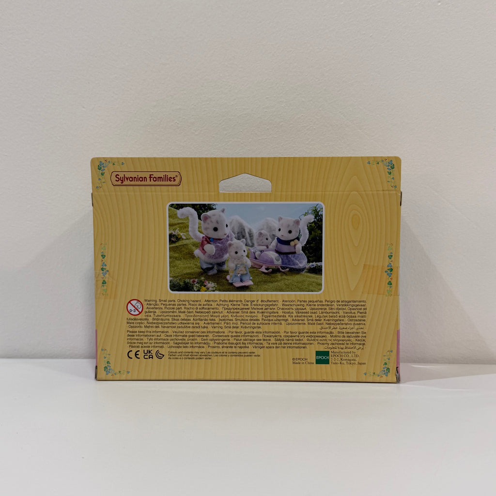 Sylvanian Families Familia Leopardo de las nieves