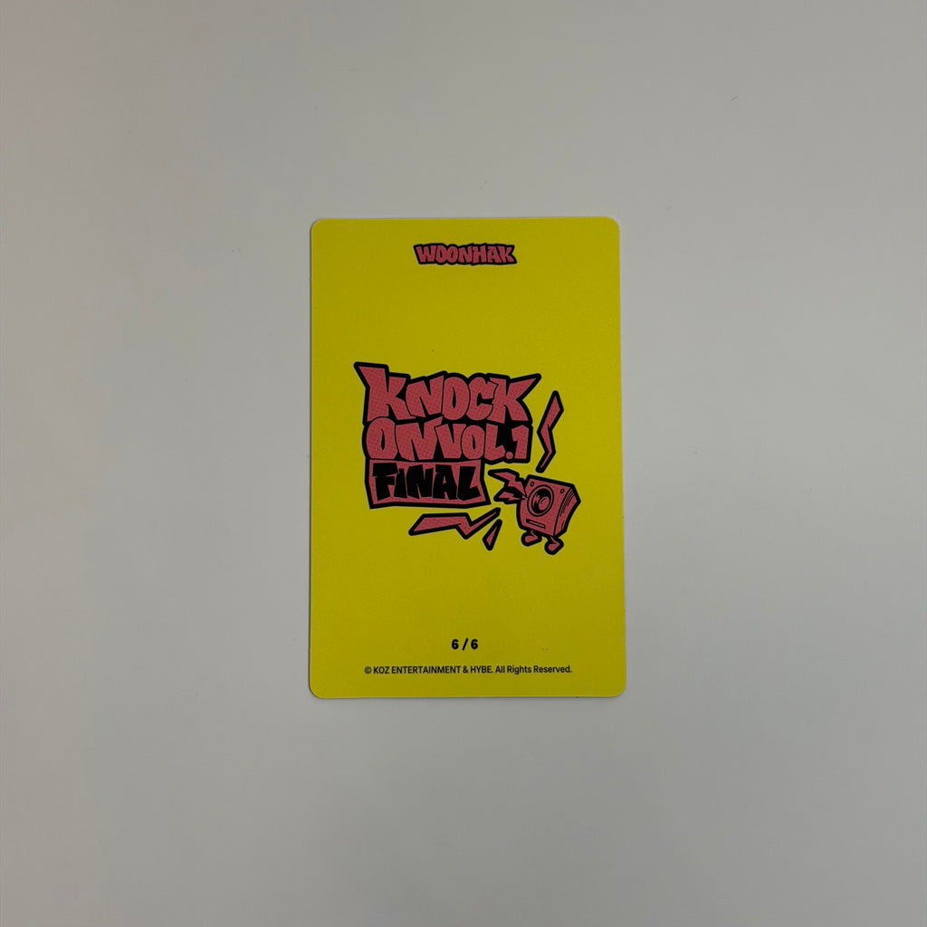 Photocard Boynextdoor Woonhak