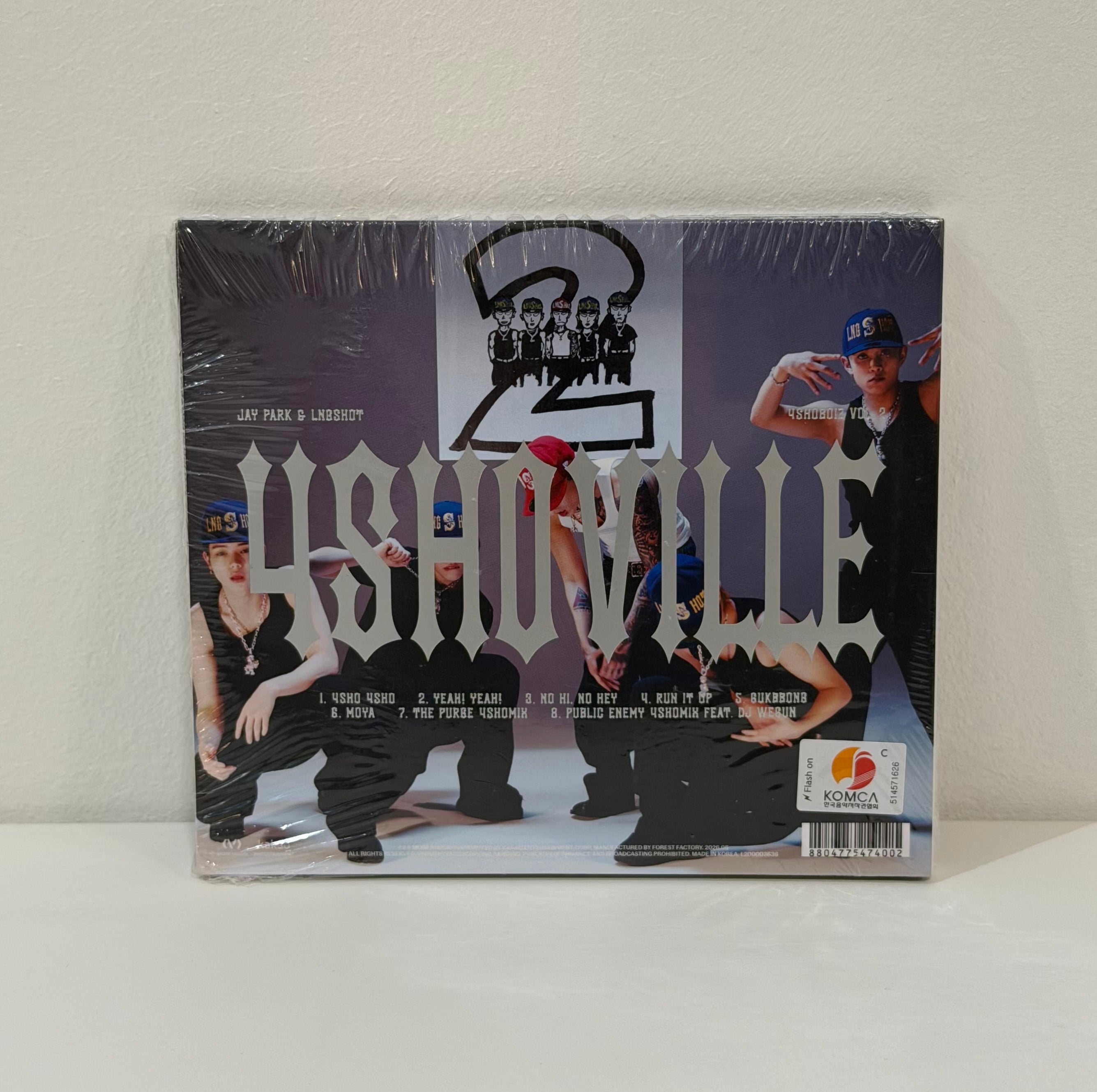 Álbum Jay Park x LNGSHOT 4shoville