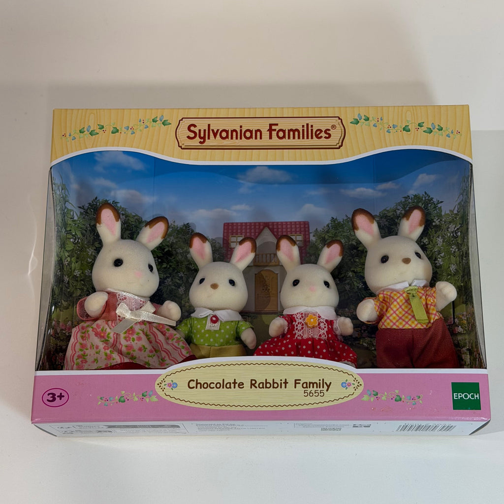 Sylvanian Families Familia Conejos chocolate
