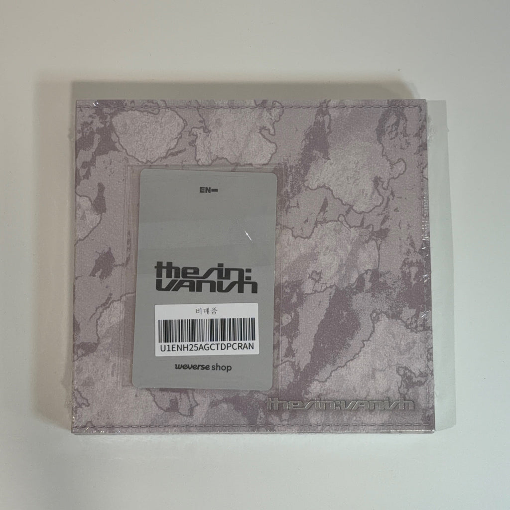 Álbum Enhypen the sin: vanish versión fugitive SUNOO (incluye photocard pob weverse)