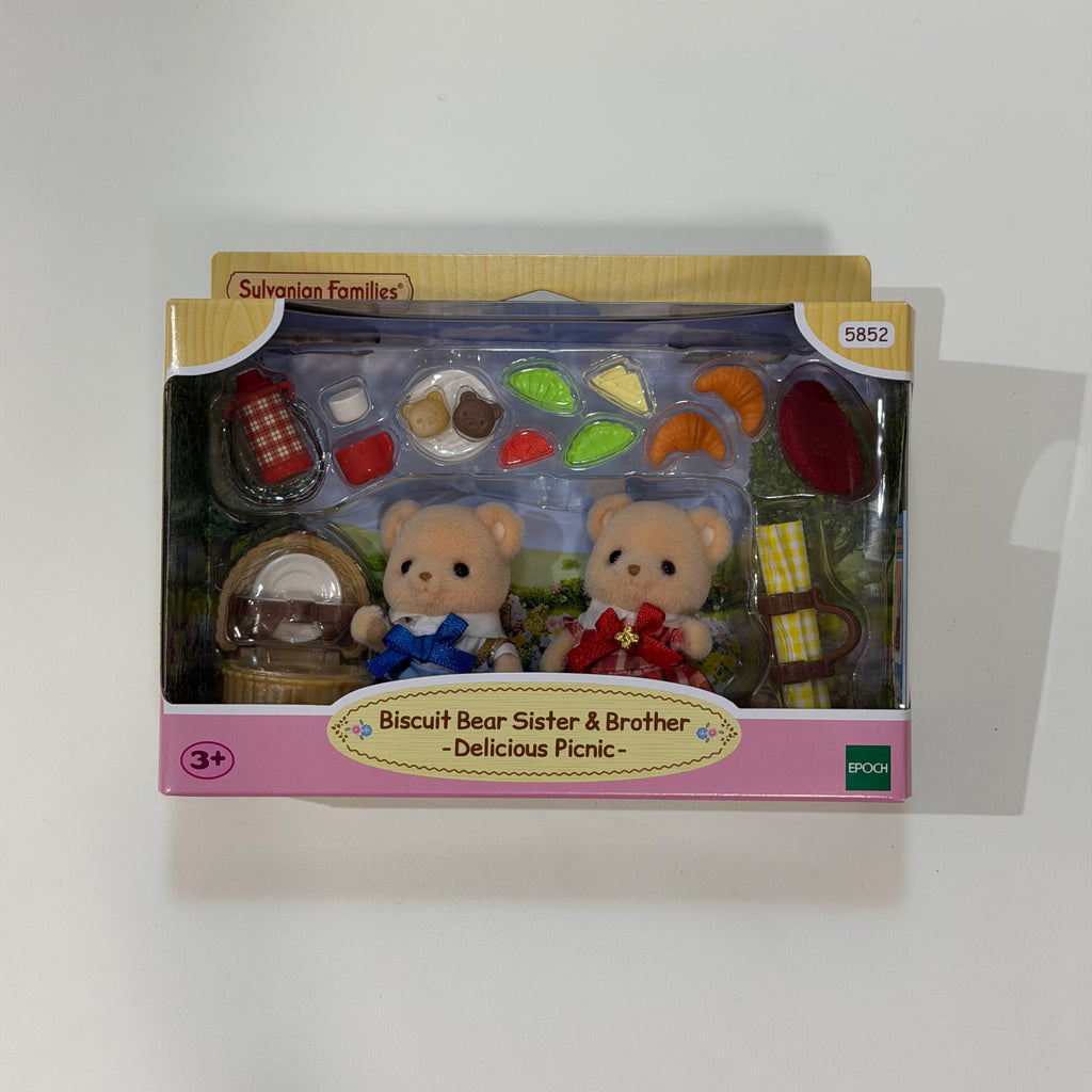Sylvanian Families Set Hermanos biscuit