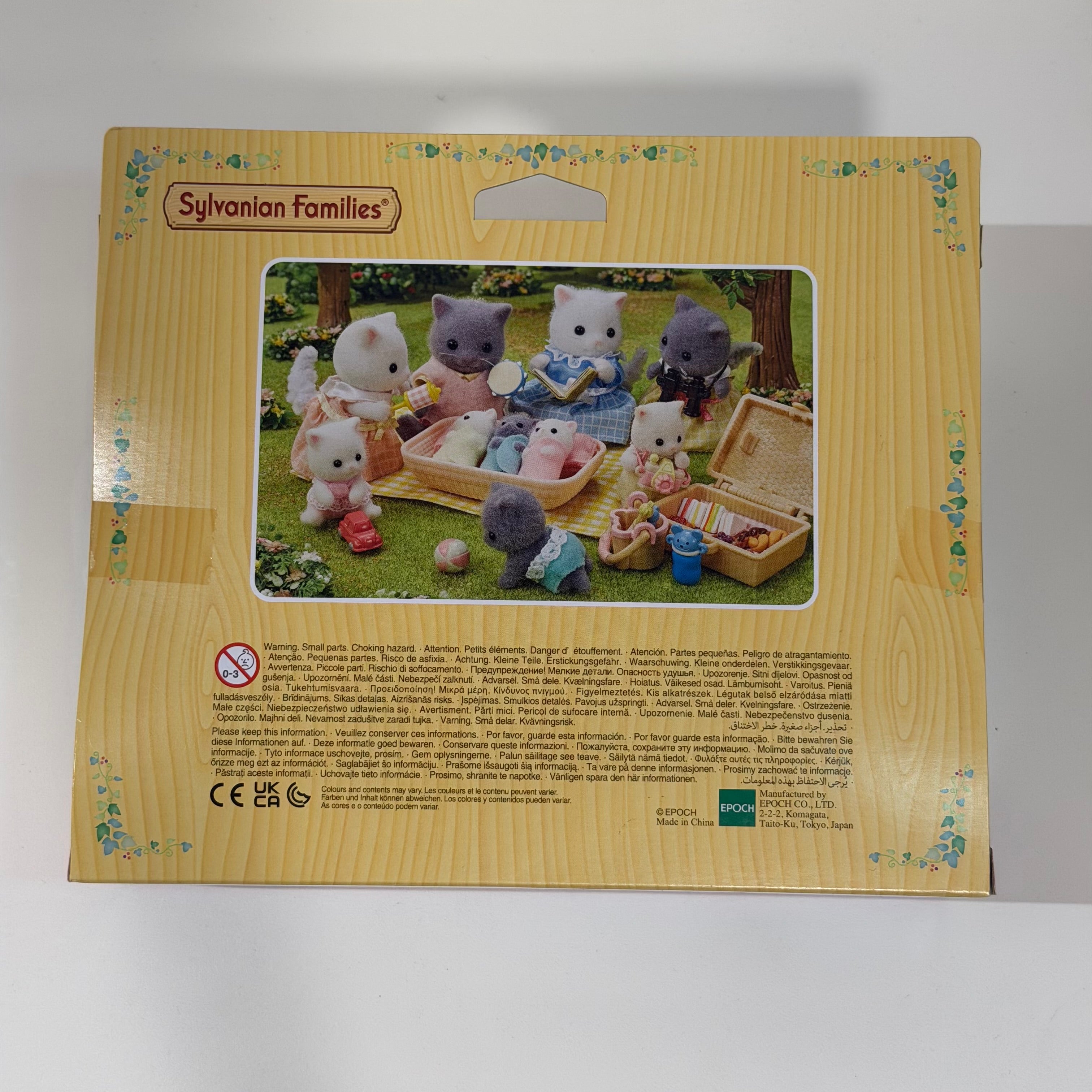 Sylvanian Families Familia Gato Persa