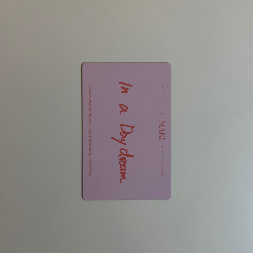 Photocard &team Maki