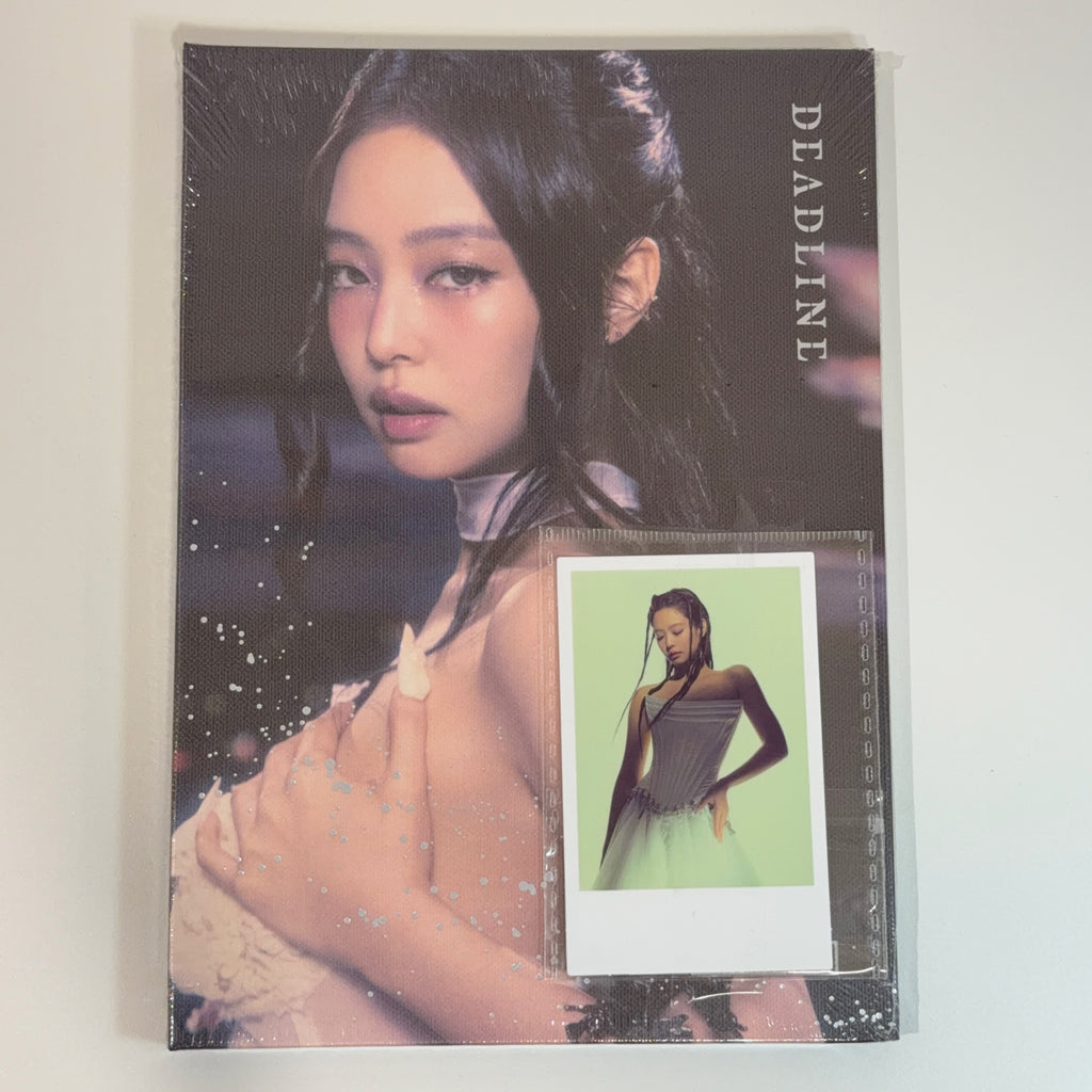 Álbum Blackpink DEADLINE versión Silver JENNIE (incluye pob weverse)
