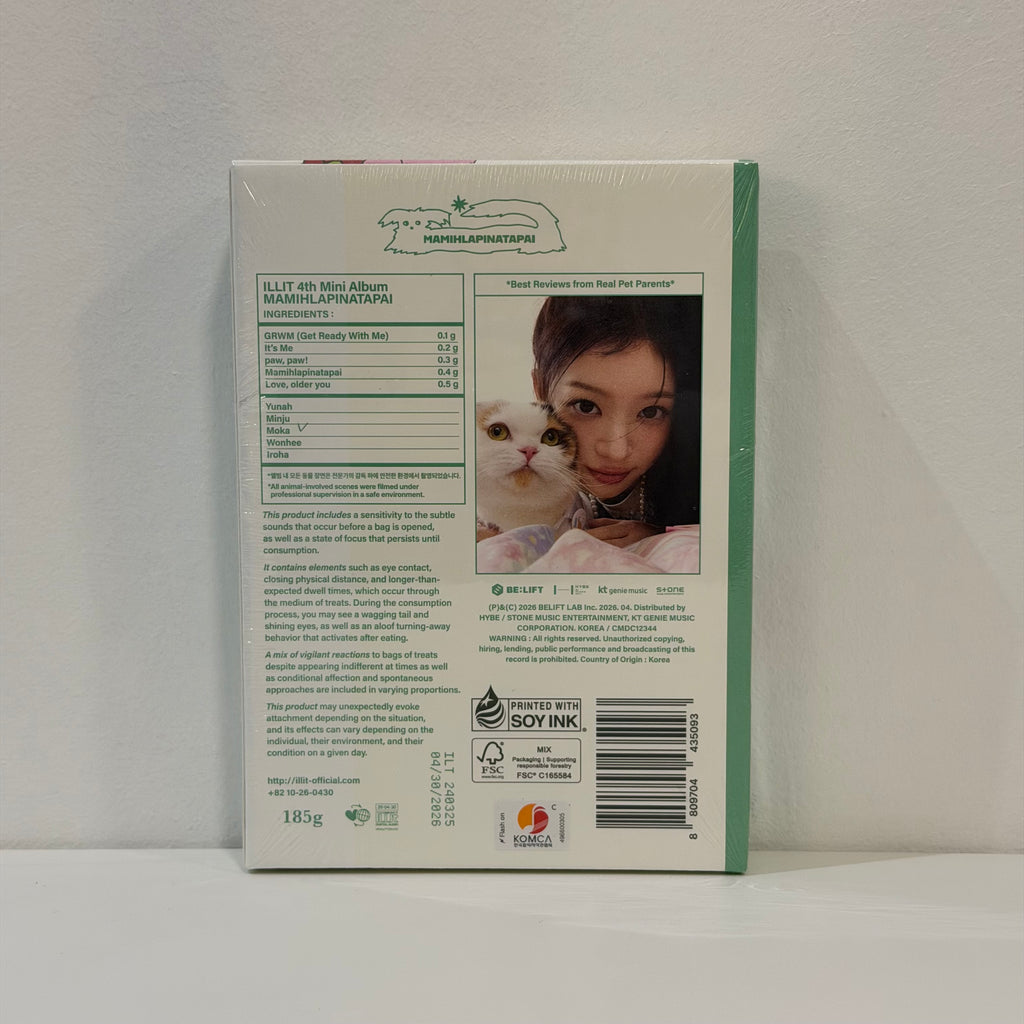 Álbum Illit mamihlapinatapai paw paw ver. MOKA