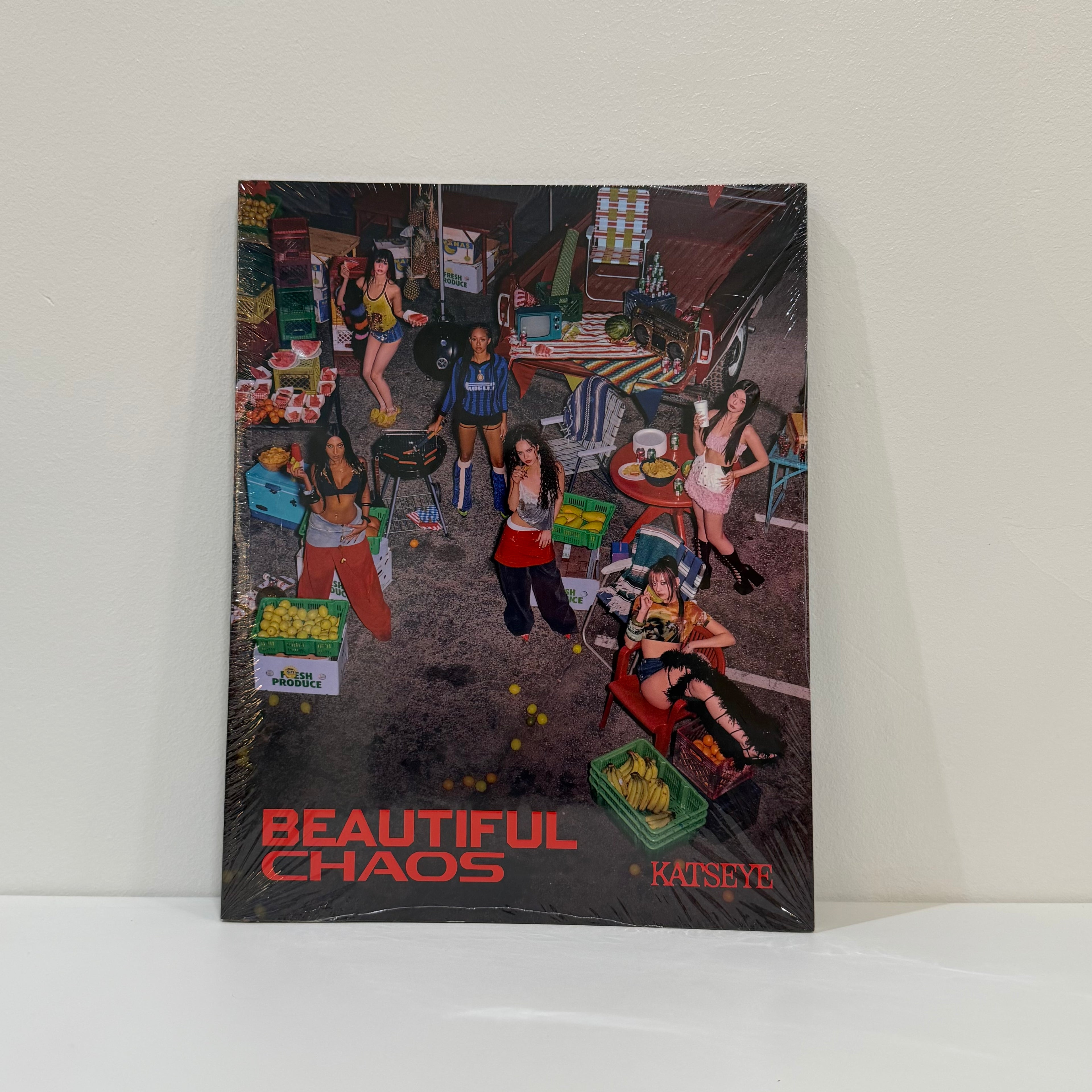Álbum Katseye Beautiful chaos ver. BEAUTIFUL
