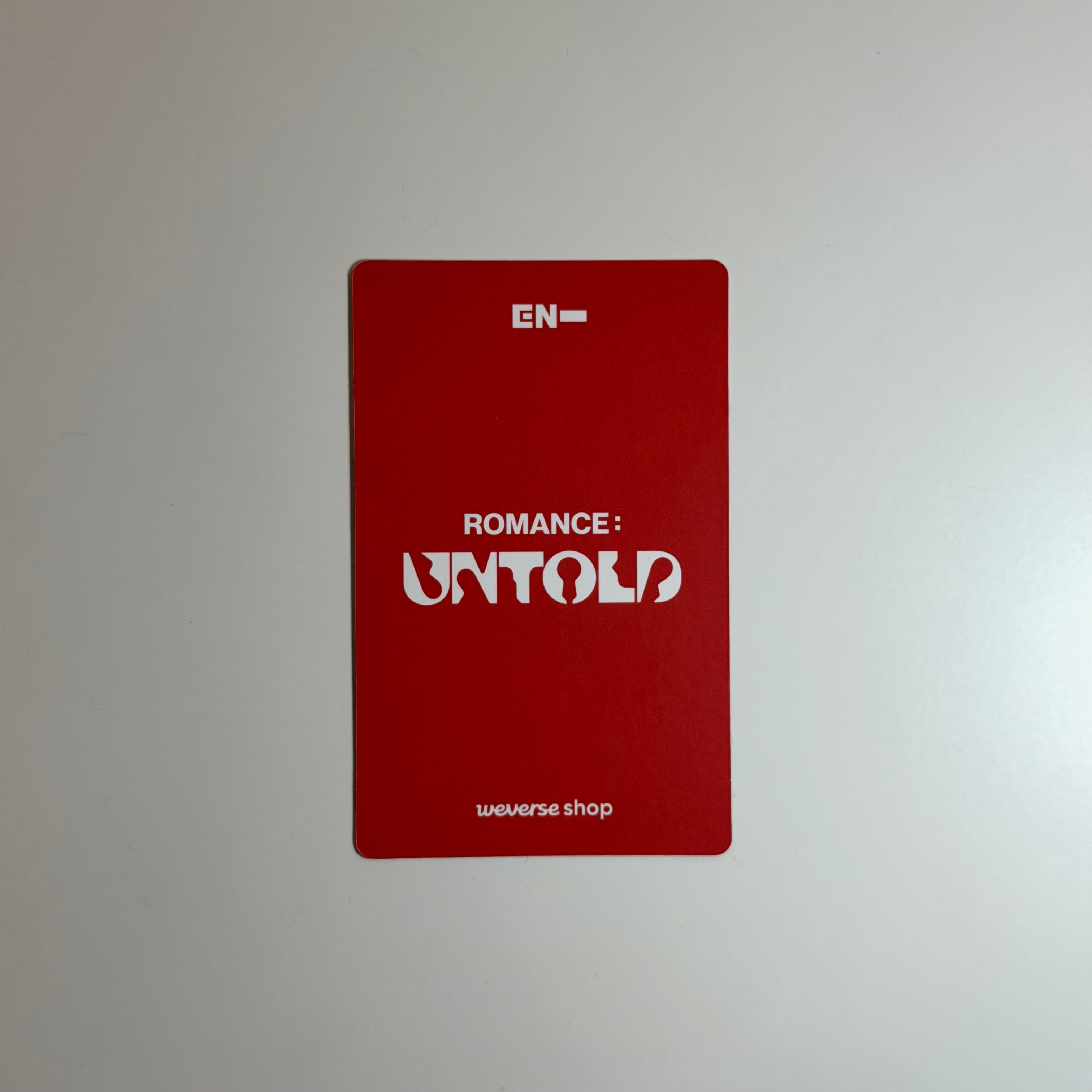 Photocard Enhypen Sunoo
