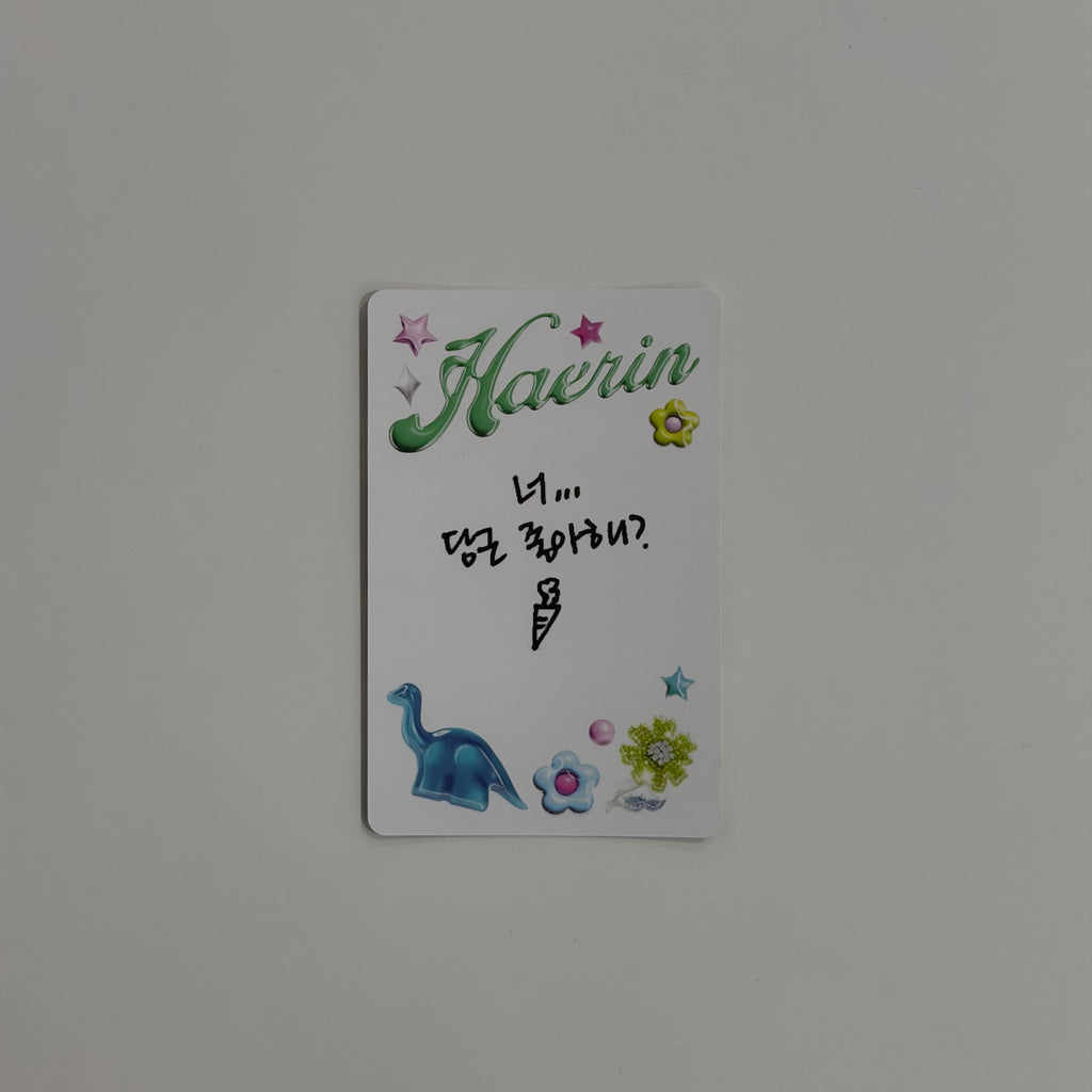 Photocard NewJeans Haerin