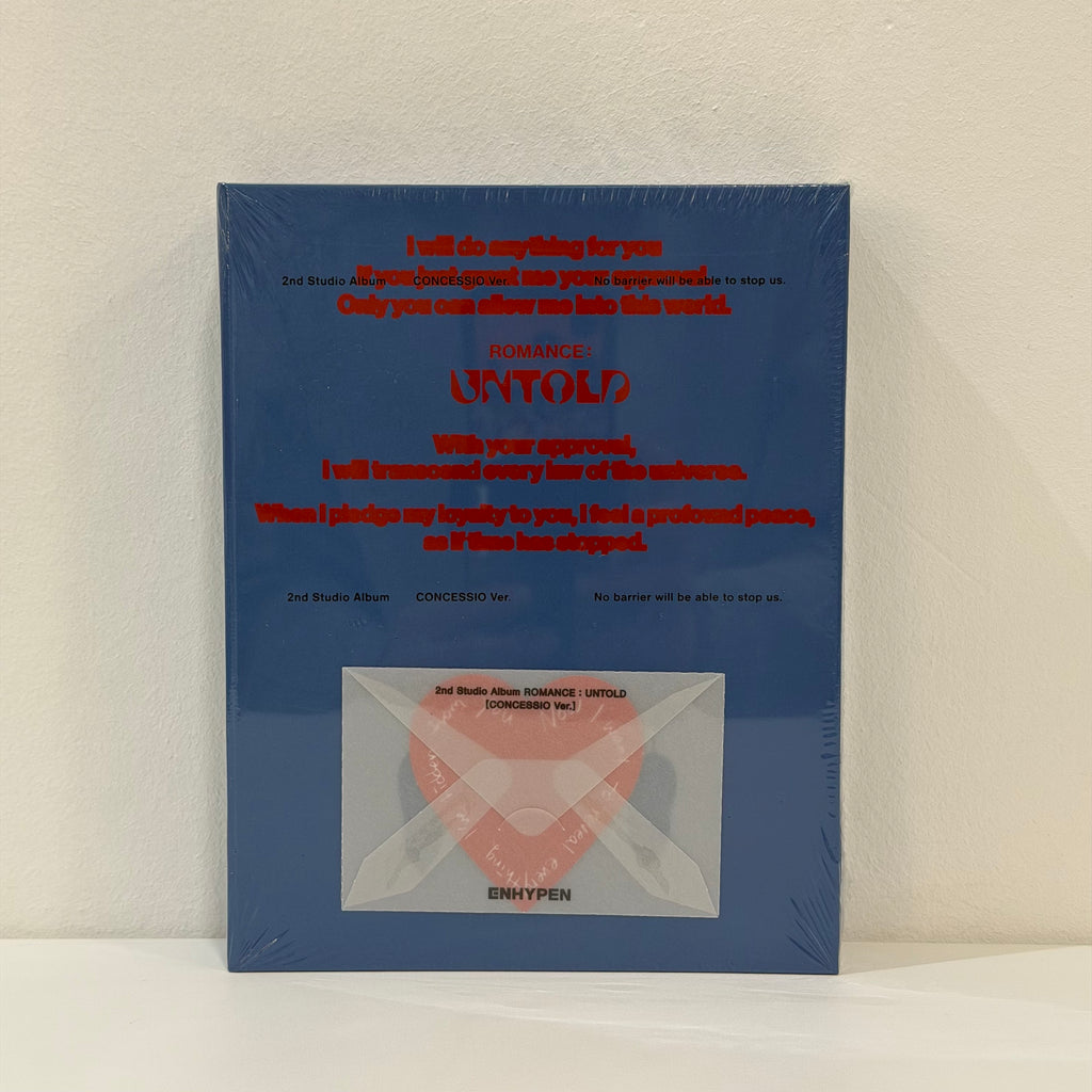 Álbum Enhypen Romance: untold ver. CONCESSIO