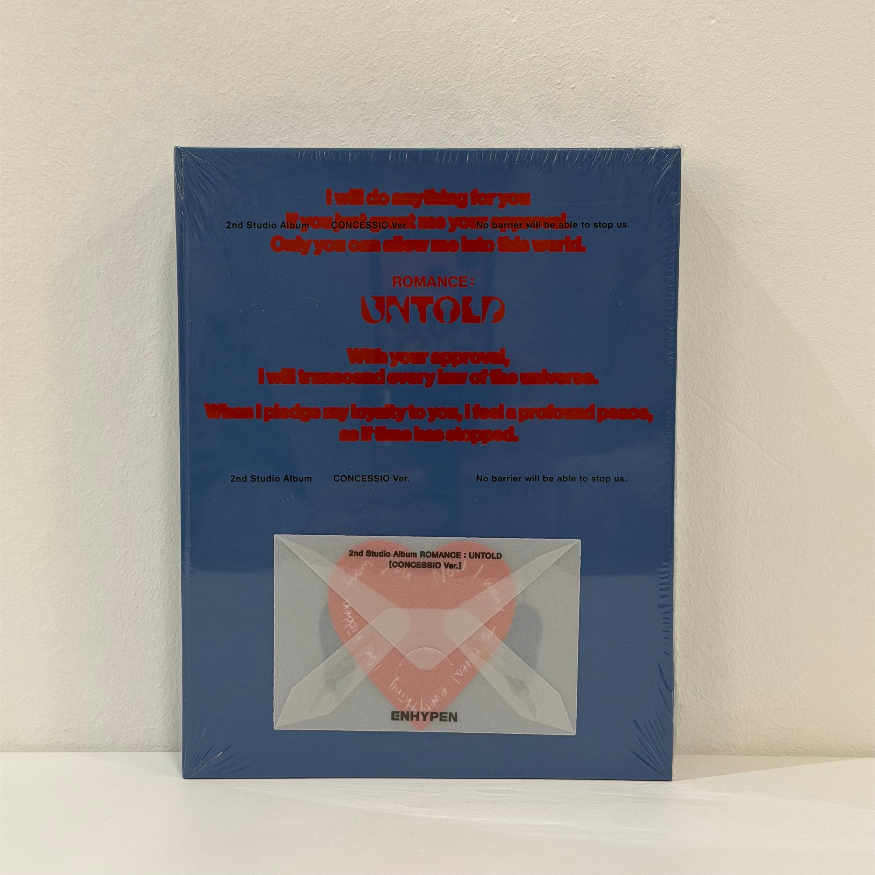 Álbum Enhypen Romance: untold ver. CONCESSIO