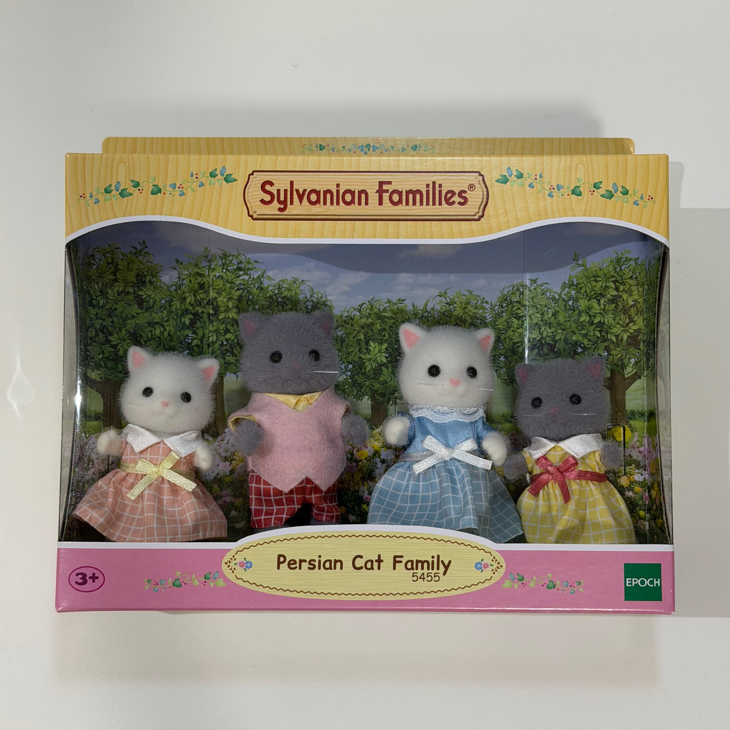 Sylvanian Families Familia Gato Persa