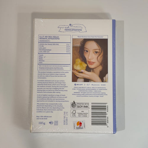Álbum ILLIT MAMIHLAPINATAPAI versión Paw Paw MINJU