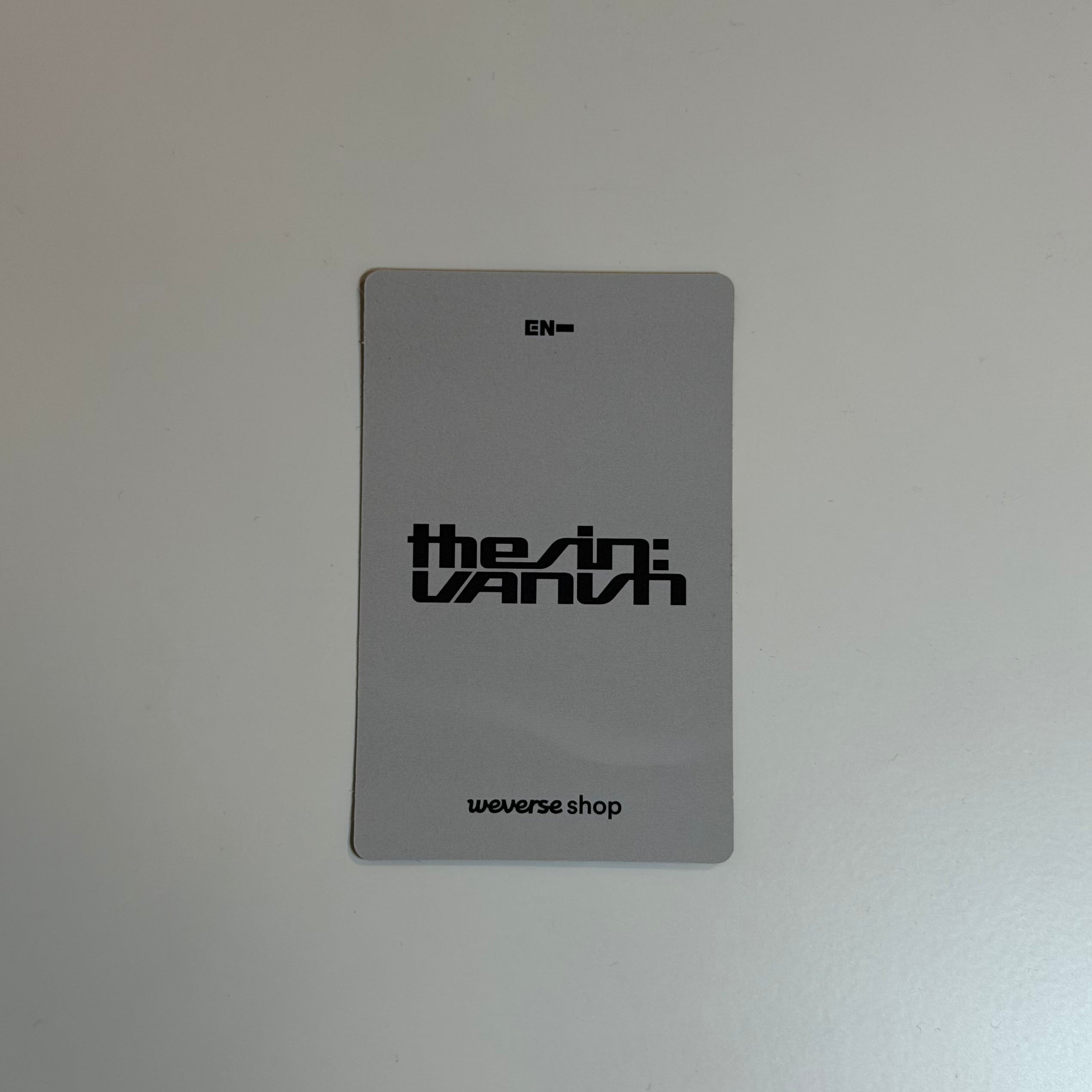 Photocard Enhypen Jay
