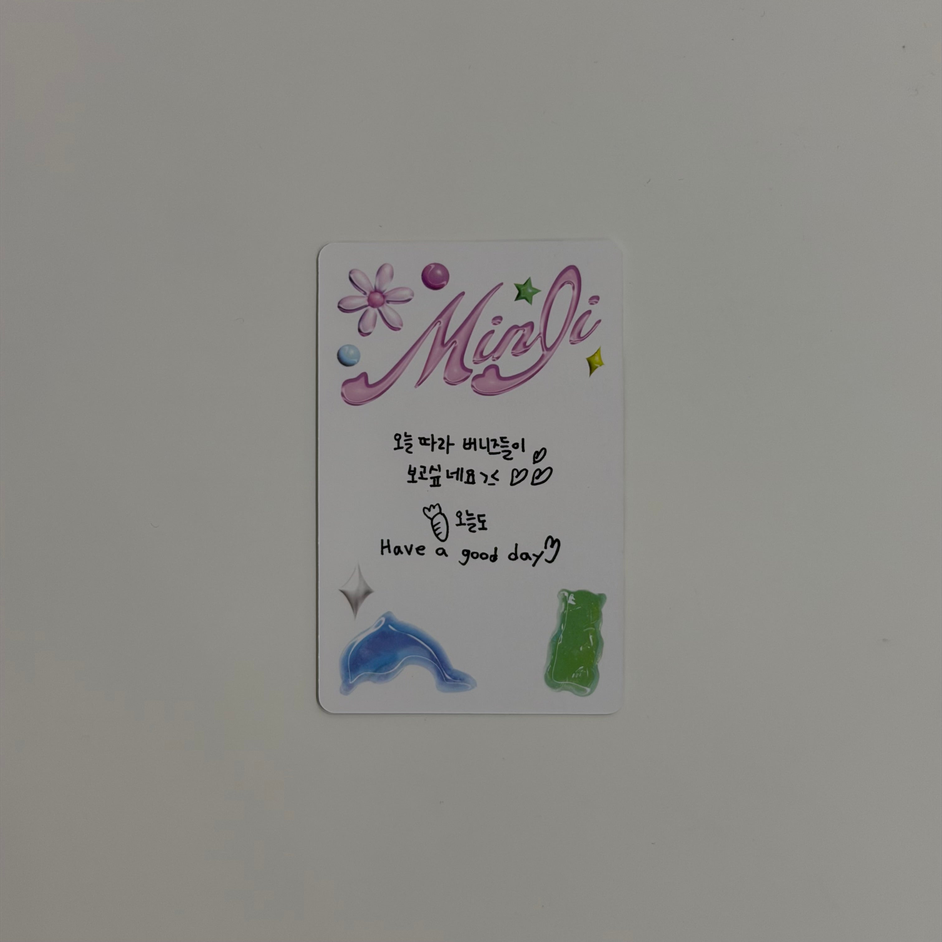 Photocard NewJeans Minji