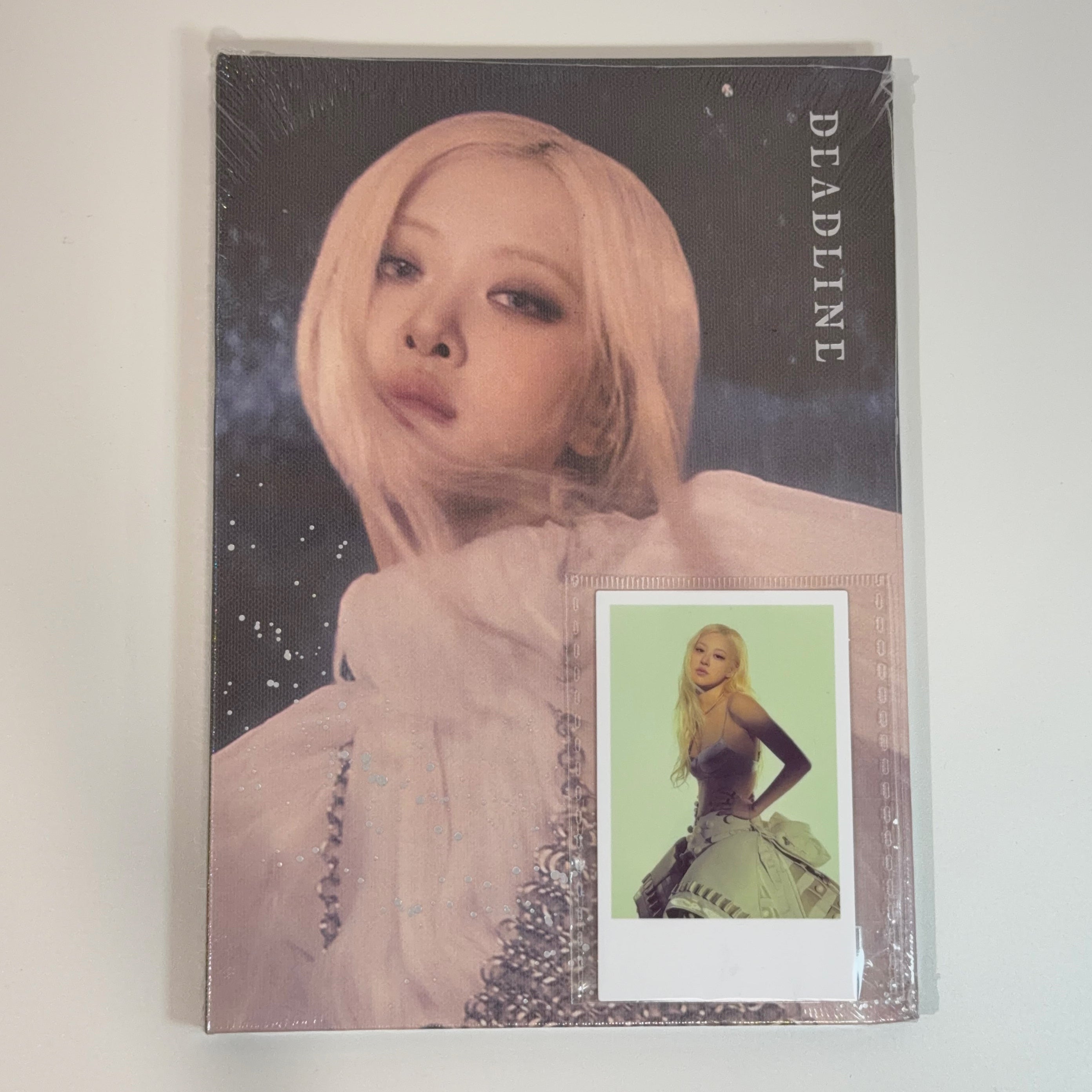Álbum Blackpink DEADLINE versión Silver Rosé (incluye pob weverse)