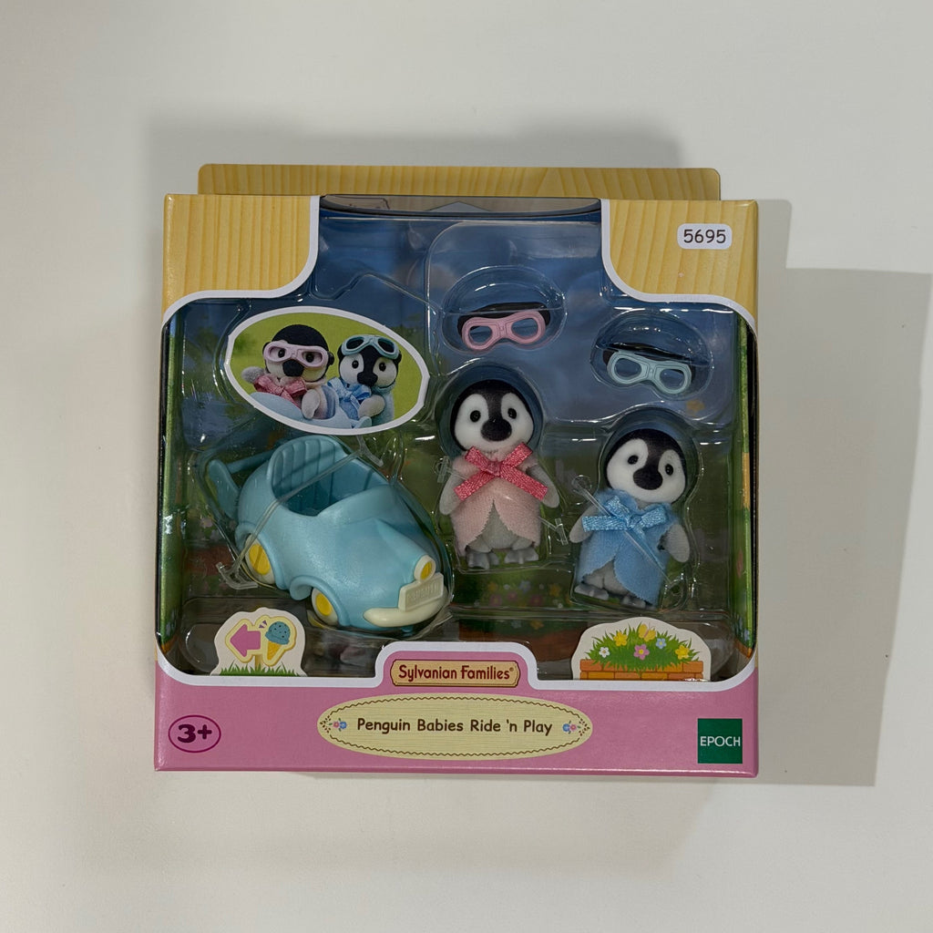 Sylvanian Families Set hermanos pingüinos