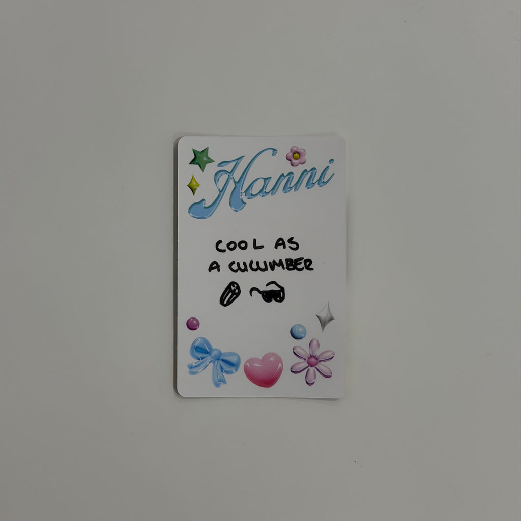 Photocard NewJeans Hanni