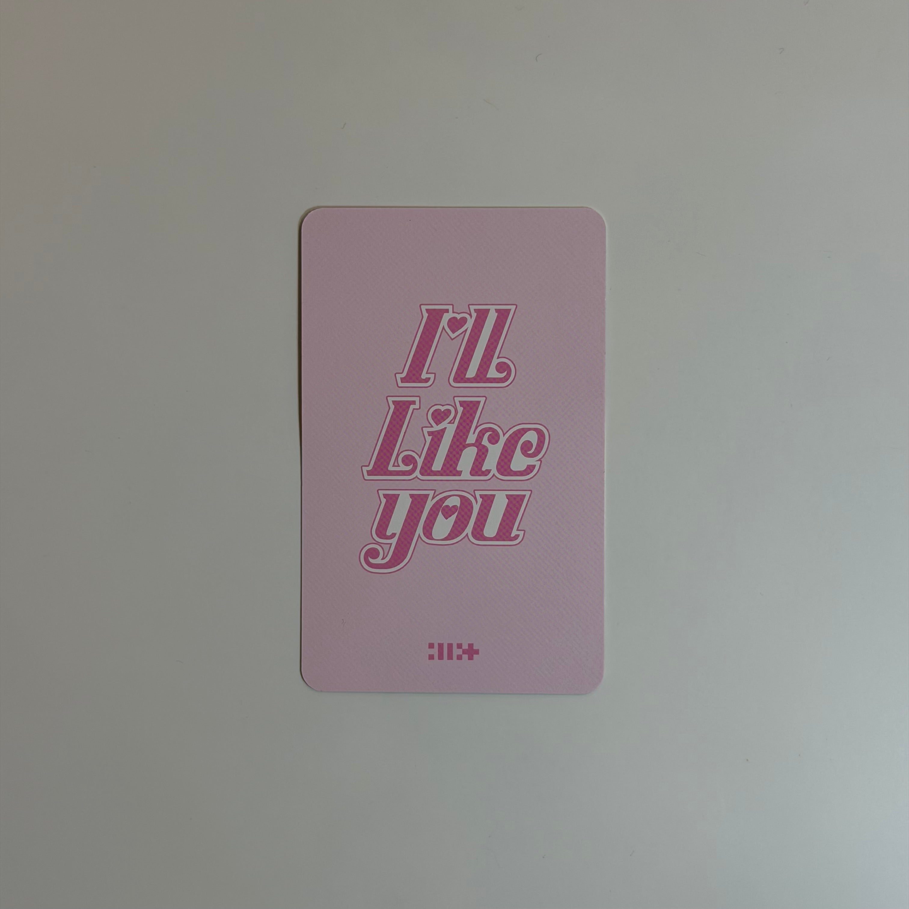 Photocard illit Yunah