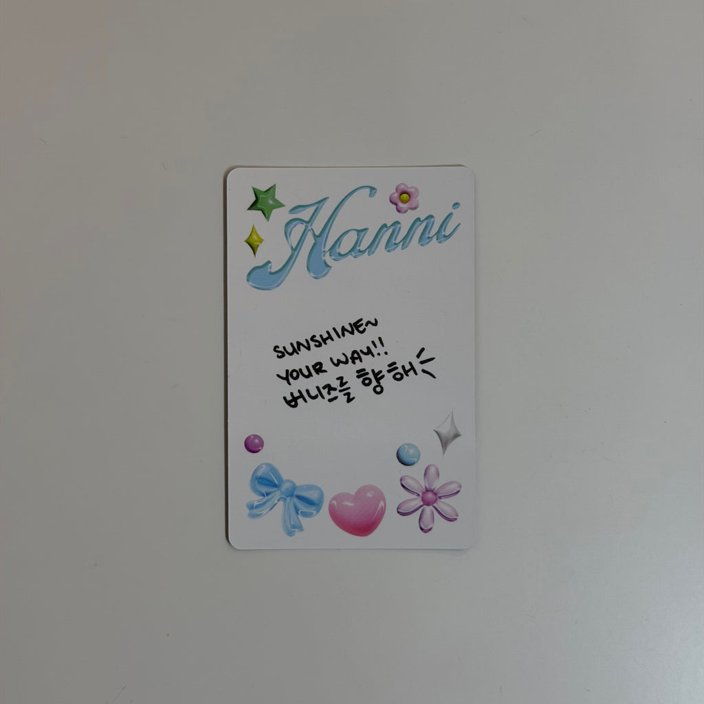 Photocard NewJeans Hanni